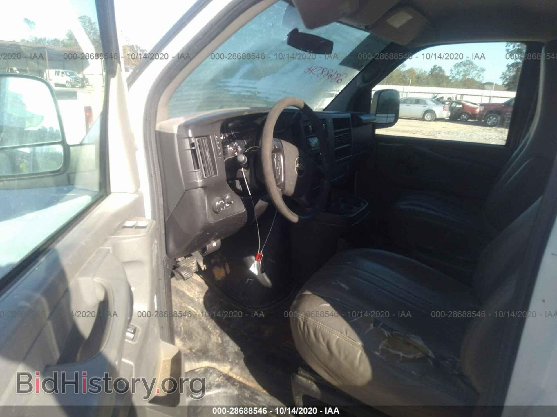 2014 CHEVROLET EXPRESS CARGO VAN - VIN: 1GCSGAFX8E1124100 - Фото 5