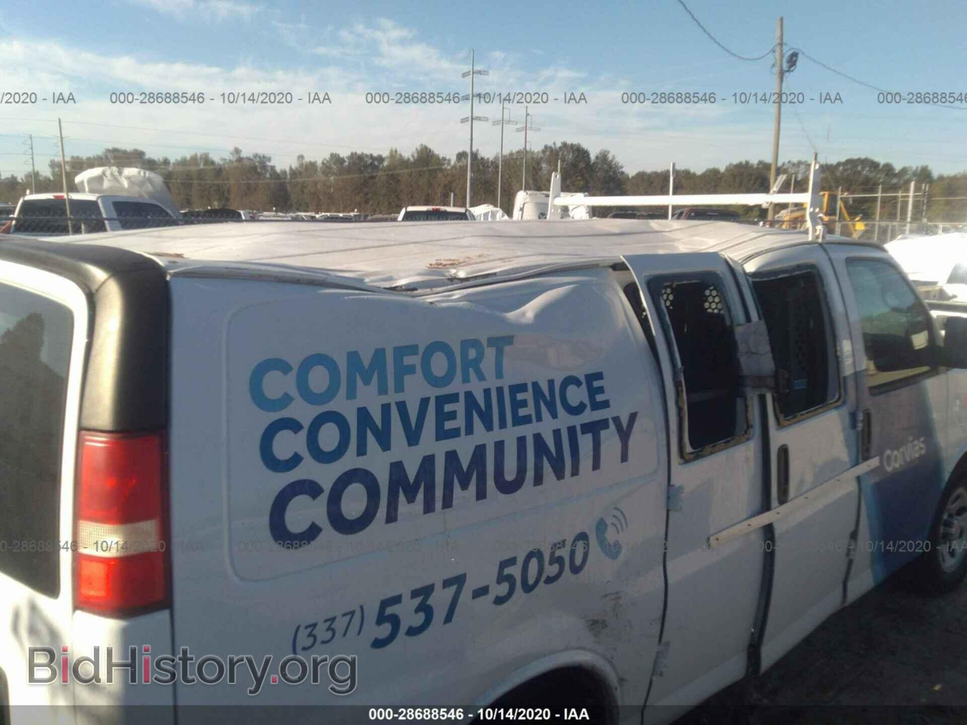 2014 CHEVROLET EXPRESS CARGO VAN - VIN: 1GCSGAFX8E1124100 - Фото 6
