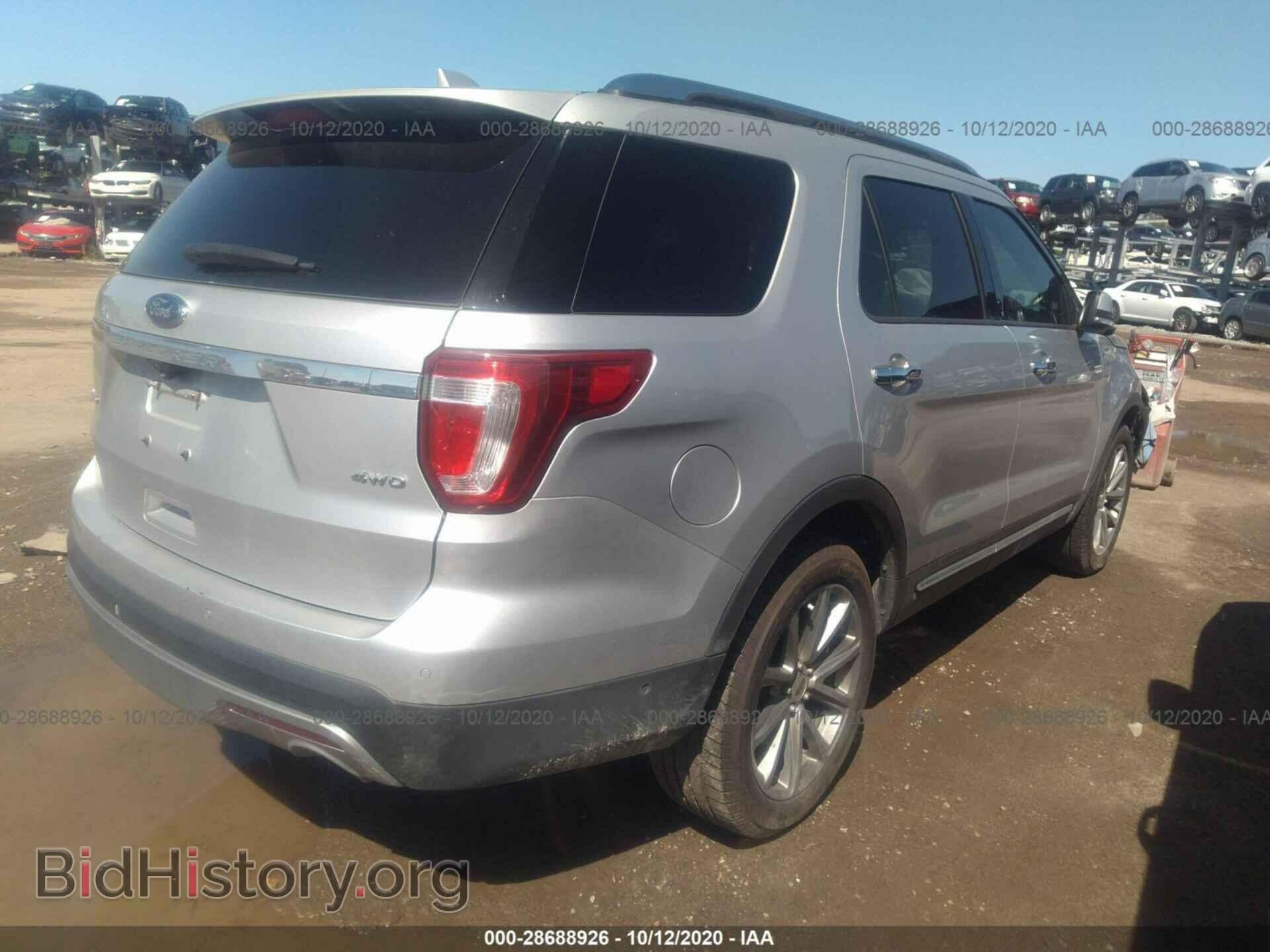2017 FORD EXPLORER - VIN: 1FM5K8F85HGE27412 - Photo 4