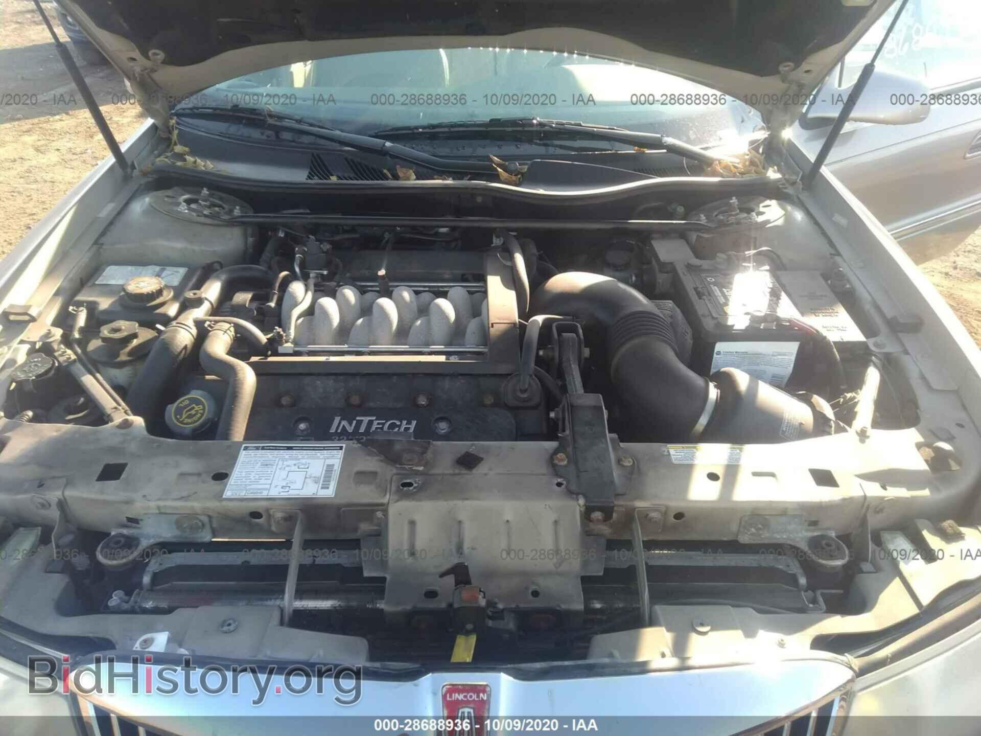 2000 LINCOLN CONTINENTAL - VIN: 1LNHM97V3YY874638 - Фото 10