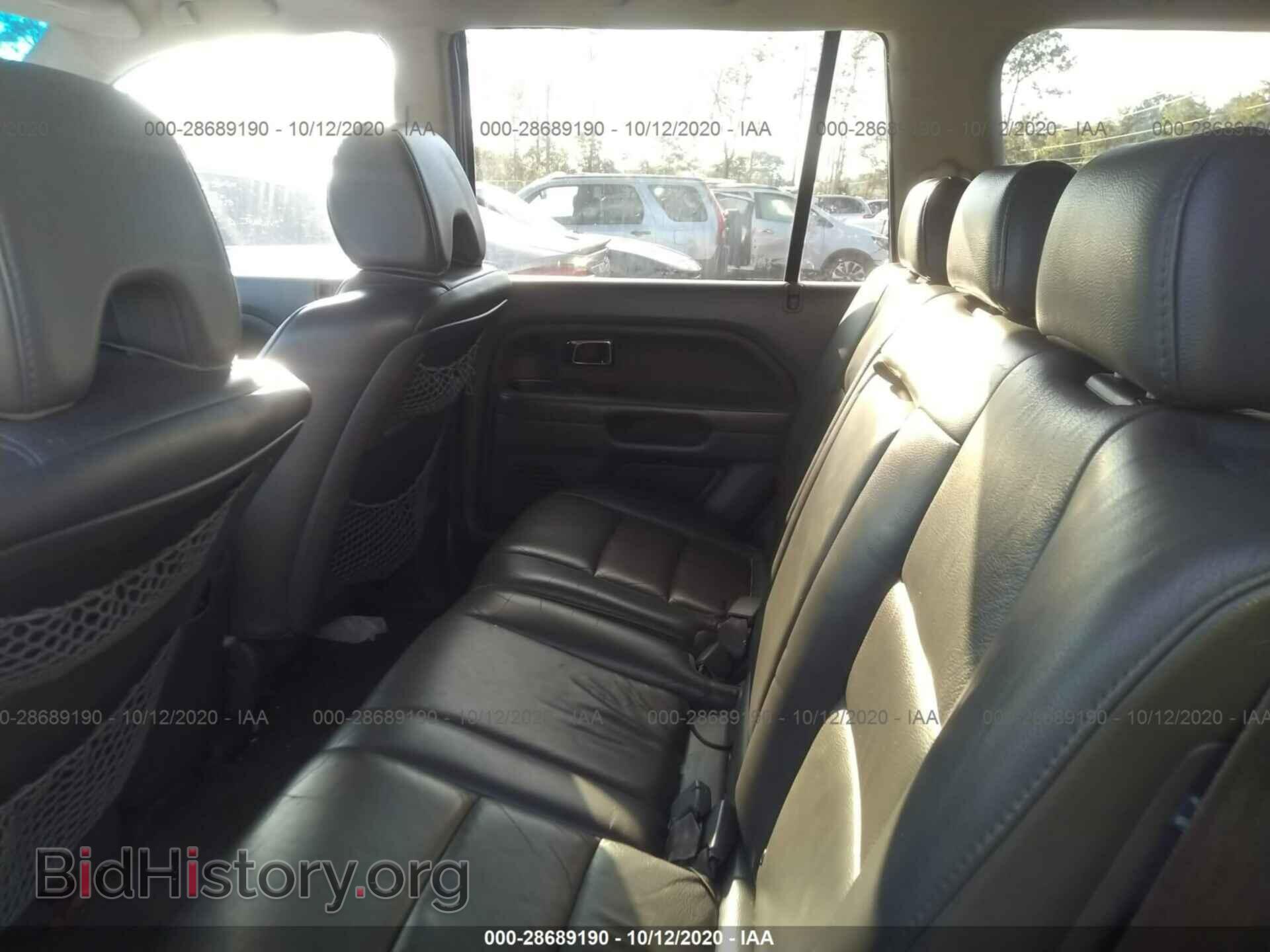 2006 HONDA PILOT - VIN: 5FNYF28656B040493 - Фото 8