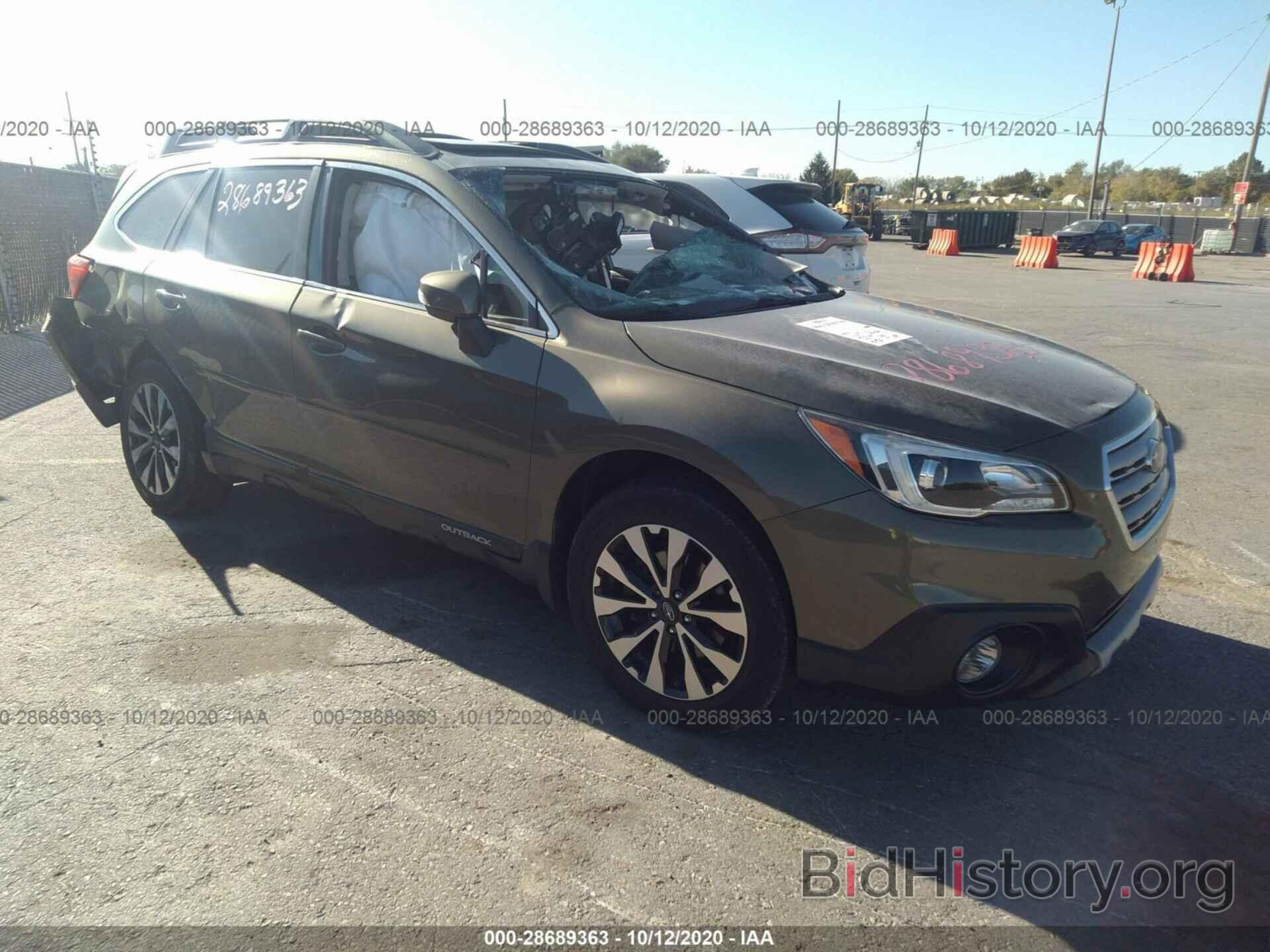 Photo 4S4BSBNC2G3255836 - SUBARU OUTBACK 2016