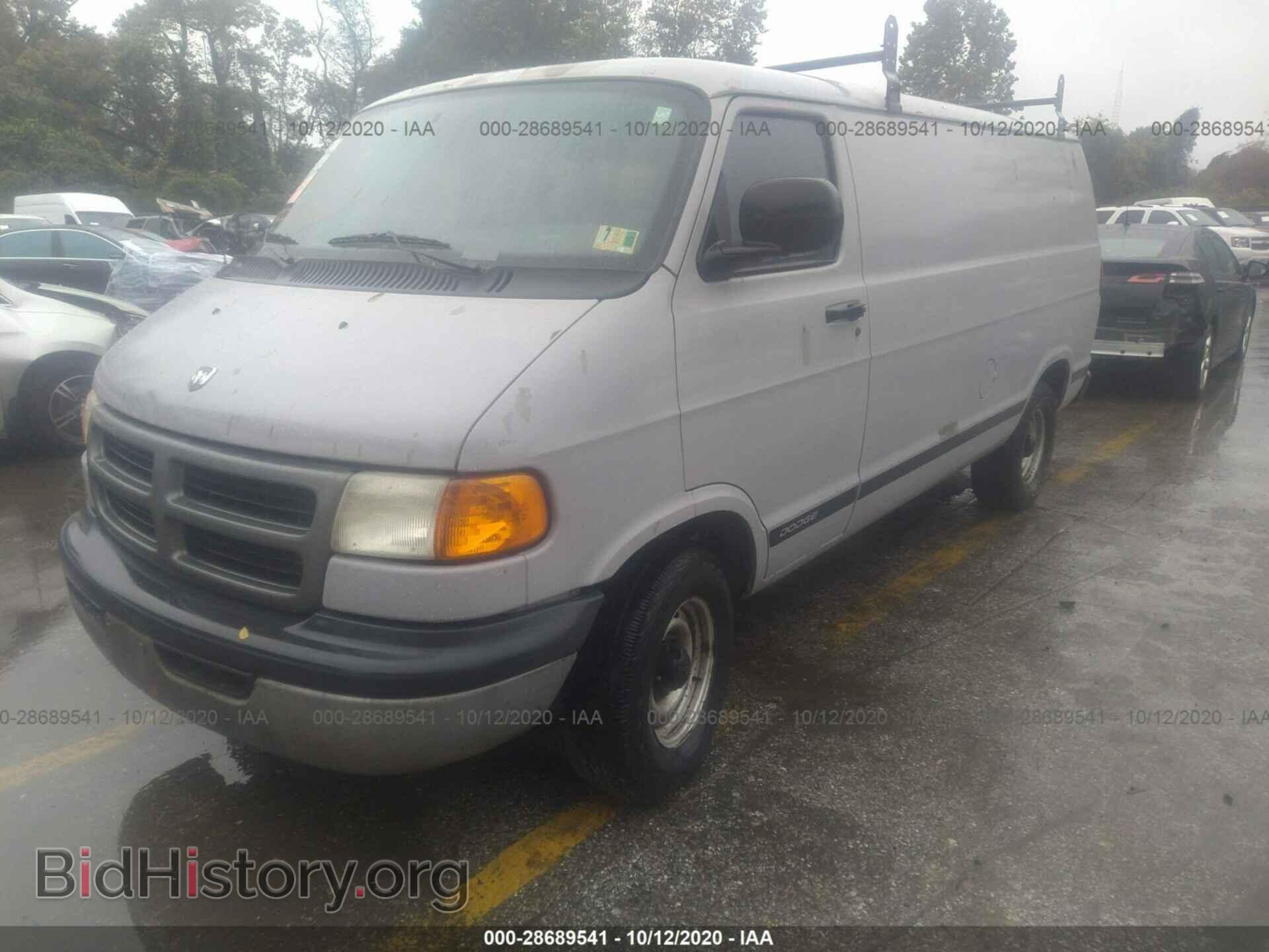 2002 DODGE RAM VAN - VIN: 2B7HB11Y42K105780 - Фото 2