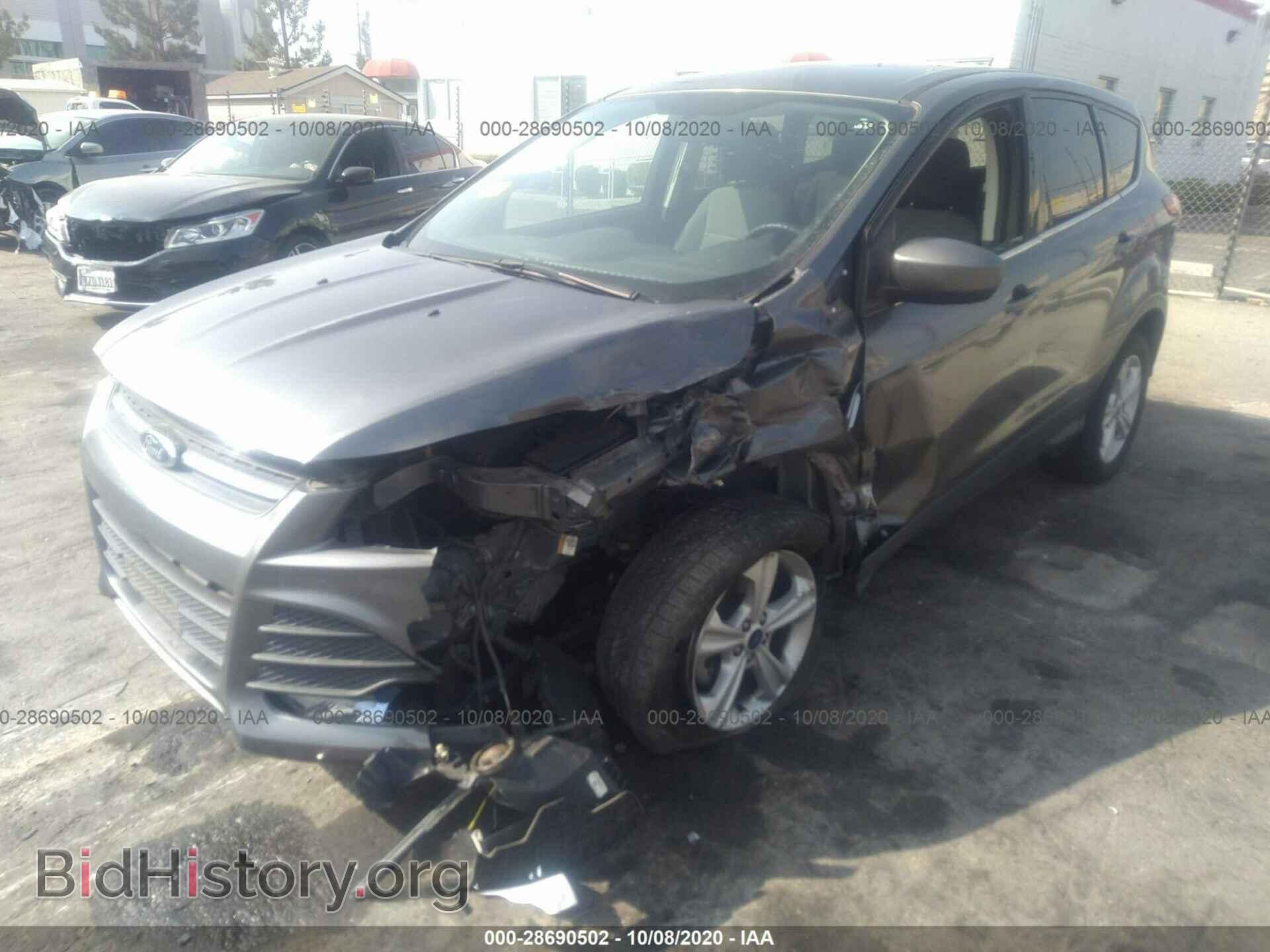 2014 FORD ESCAPE - VIN: 1FMCU0GX7EUB31443 - Фото 2