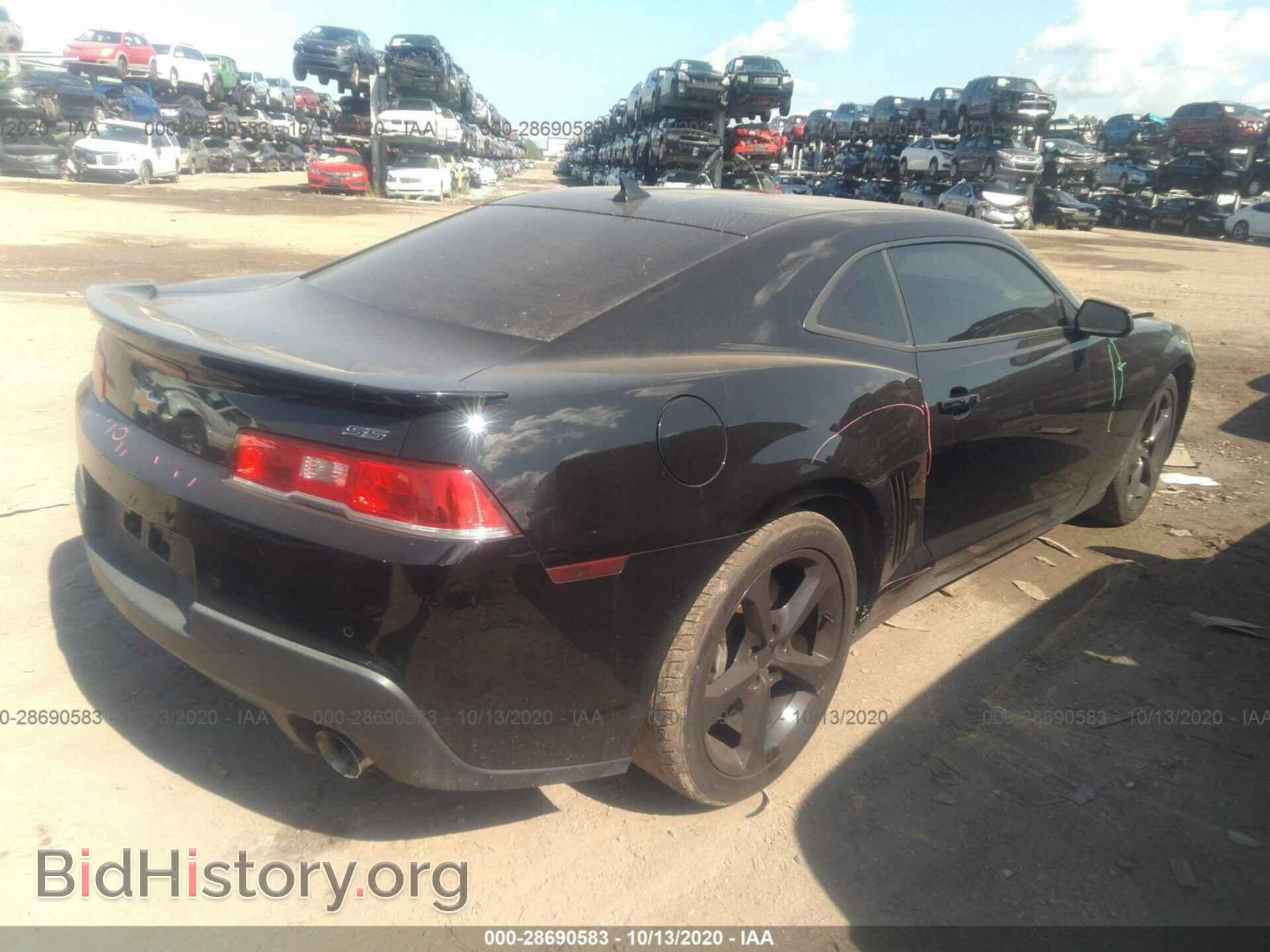 2014 CHEVROLET CAMARO - VIN: 2G1FK1EJ8E9312777 - Фото 4