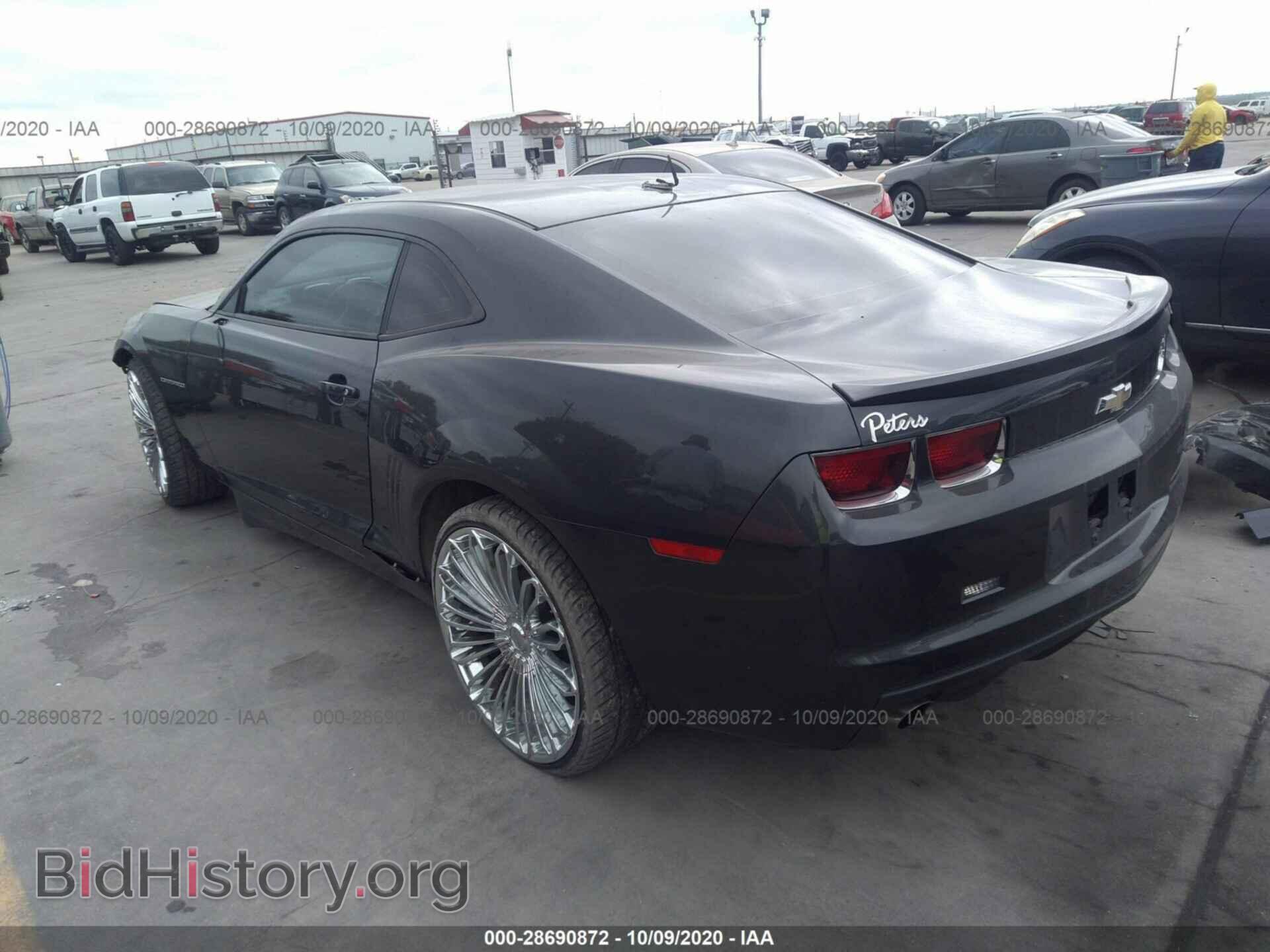 2013 CHEVROLET CAMARO - VIN: 2G1FB1E35D9242798 - Фото 3