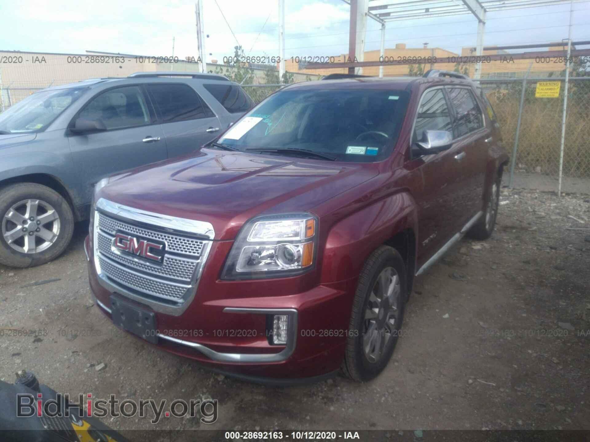 2017 GMC TERRAIN - VIN: 2GKFLVE30H6222949 - Фото 2