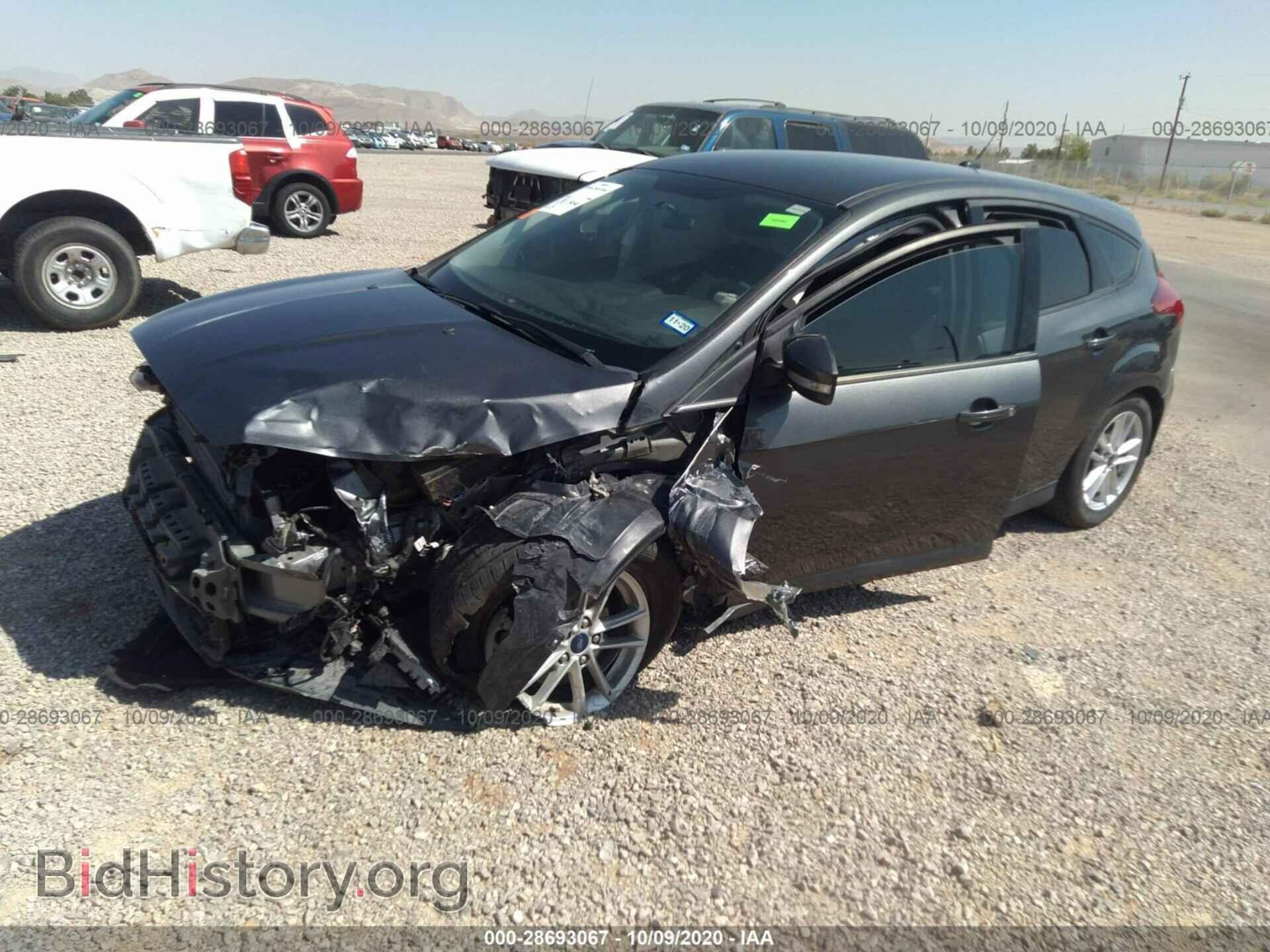 2017 FORD FOCUS - VIN: 1FADP3K2XHL204852 - Фото 2