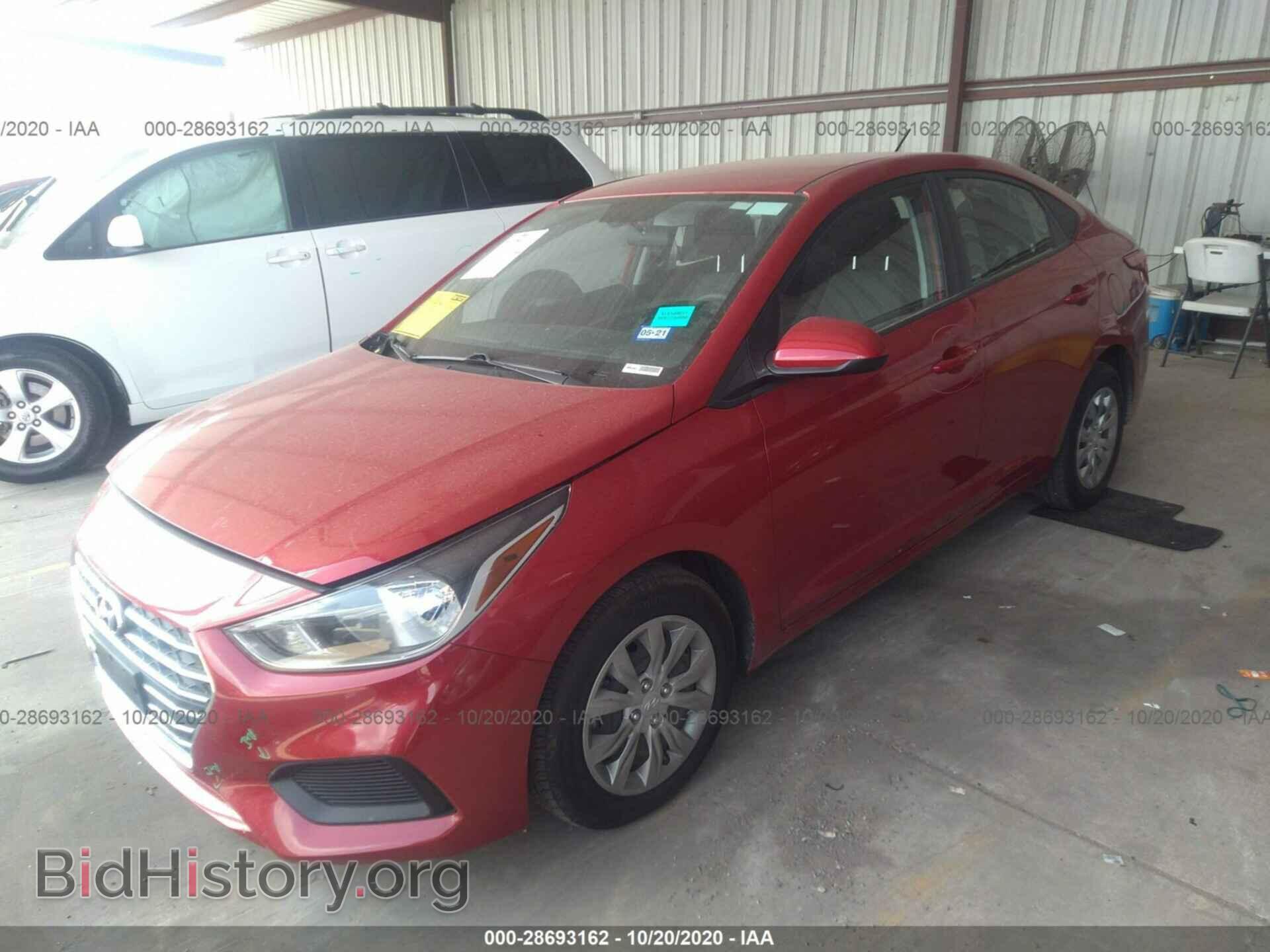 2019 HYUNDAI ACCENT - VIN: 3KPC24A36KE080311 - Фото 2