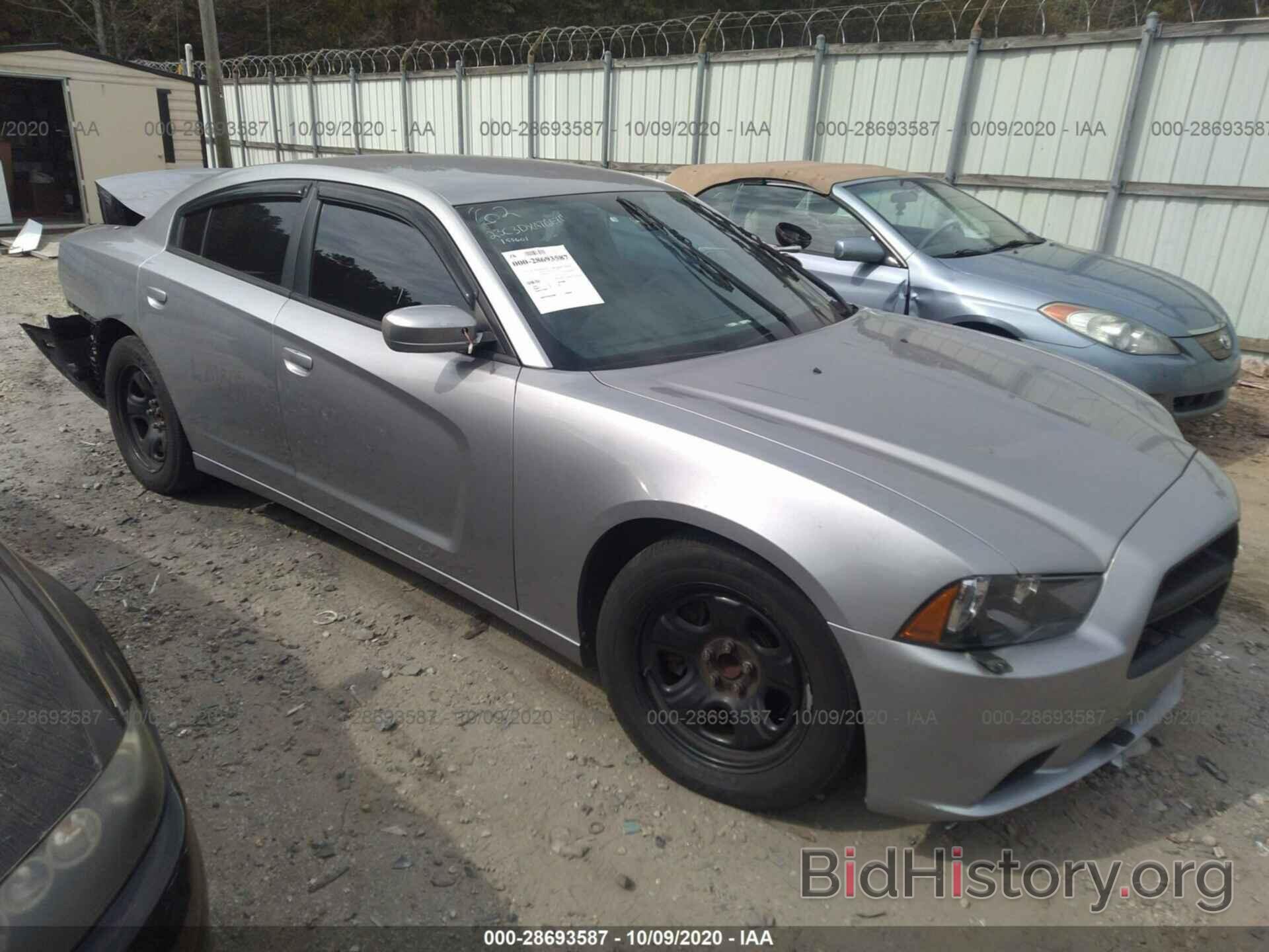 Photo 2C3CDXAT6EH155601 - DODGE CHARGER 2014