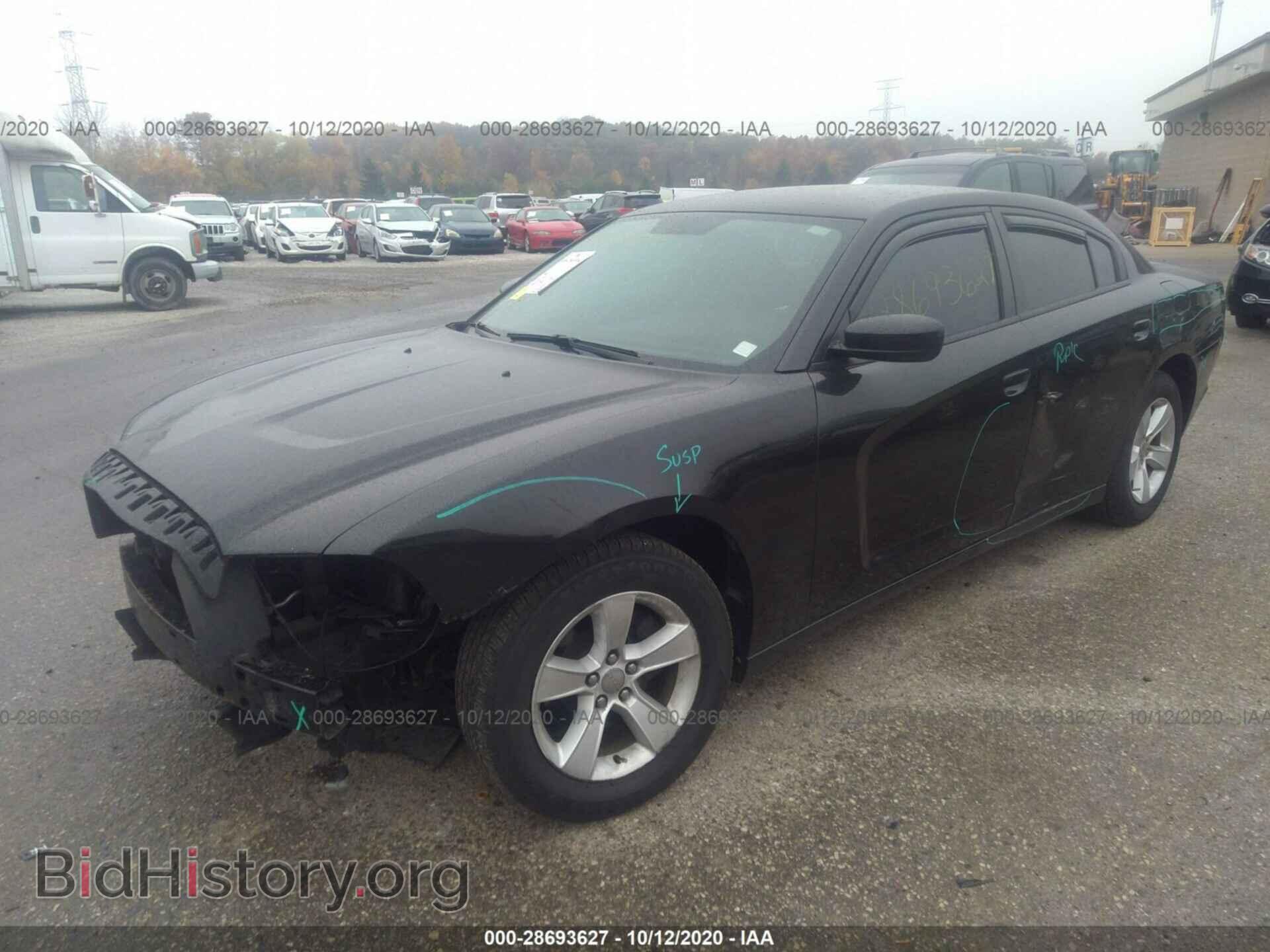 2011 DODGE CHARGER - VIN: 2B3CL3CG1BH567042 - Фото 2