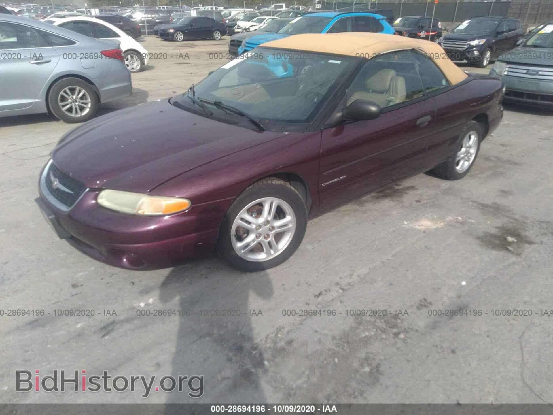 2000 CHRYSLER SEBRING - VIN: 3C3EL45H8YT234621 - Фото 2