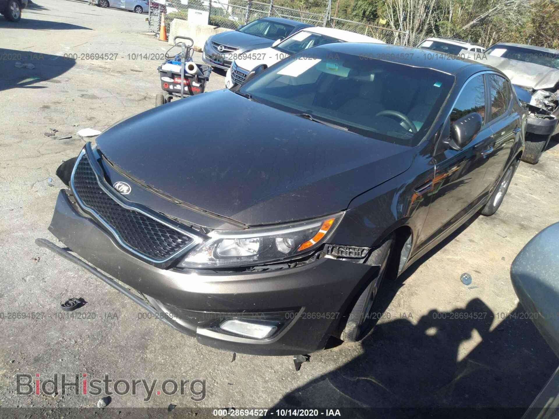 2014 KIA OPTIMA - VIN: 5XXGM4A71EG290812 - Фото 2