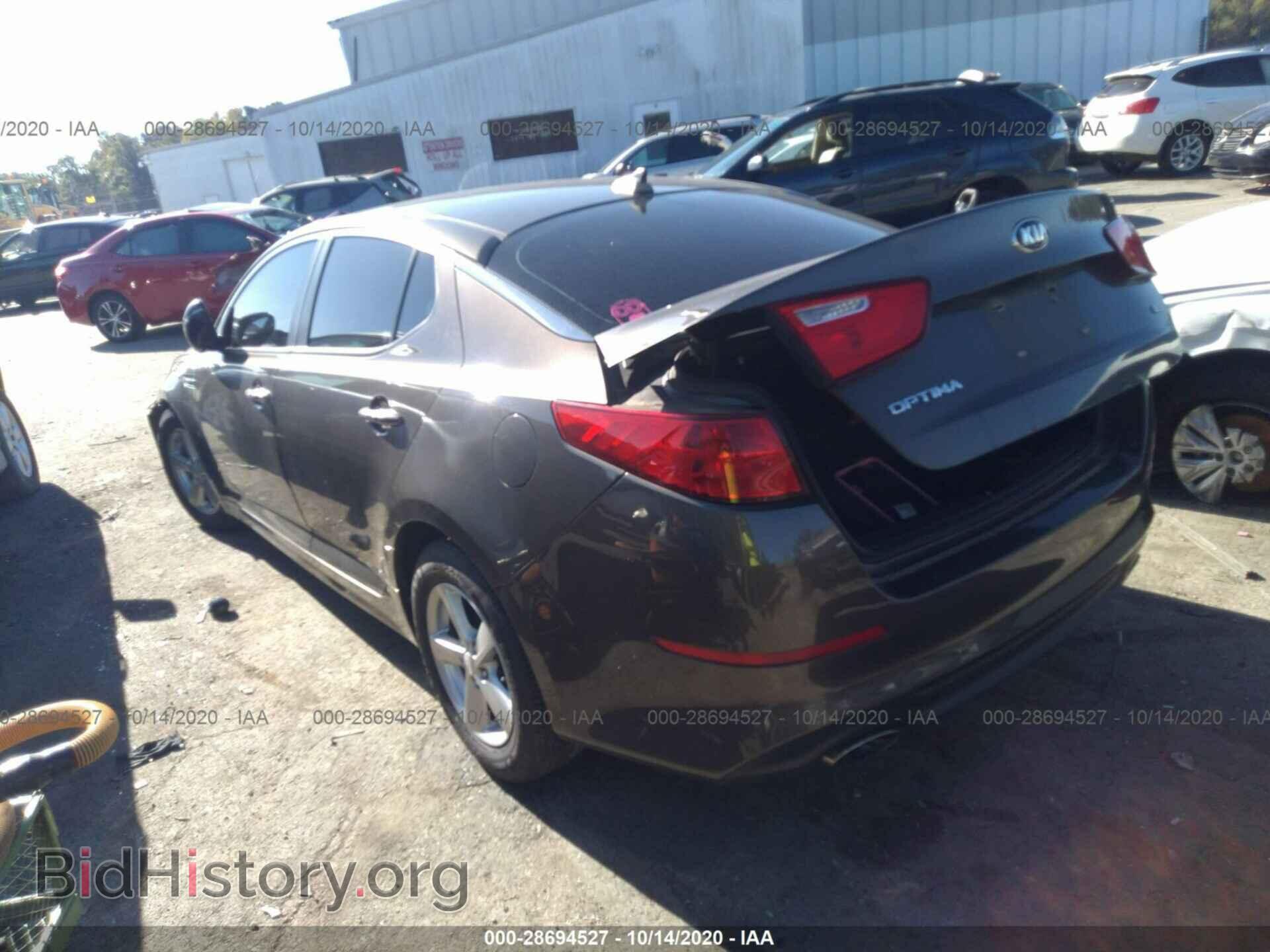 2014 KIA OPTIMA - VIN: 5XXGM4A71EG290812 - Фото 3