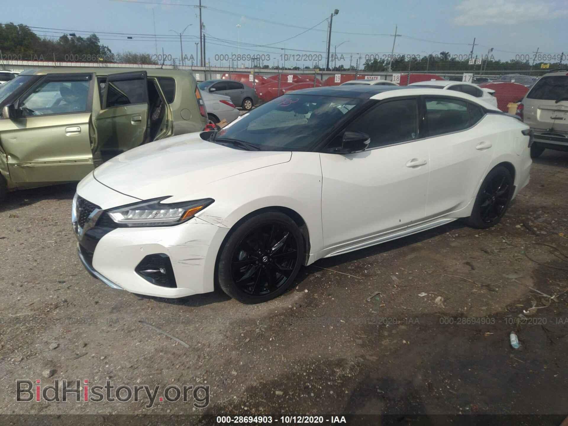 2020 NISSAN MAXIMA - VIN: 1N4AA6EV0LC383164 - Фото 2