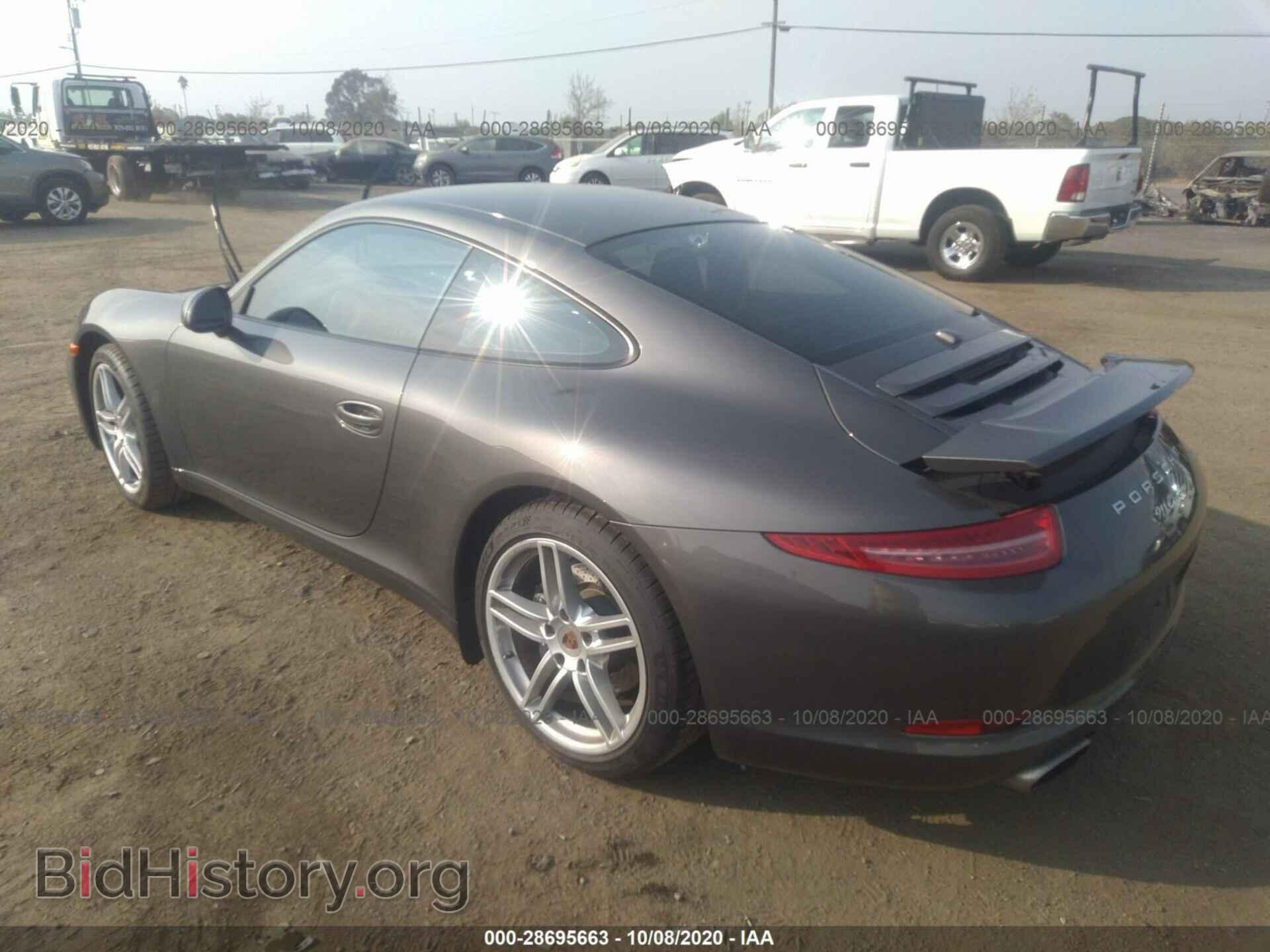 2014 PORSCHE 911 - VIN: WP0AA2A96ES106264 - Фото 3