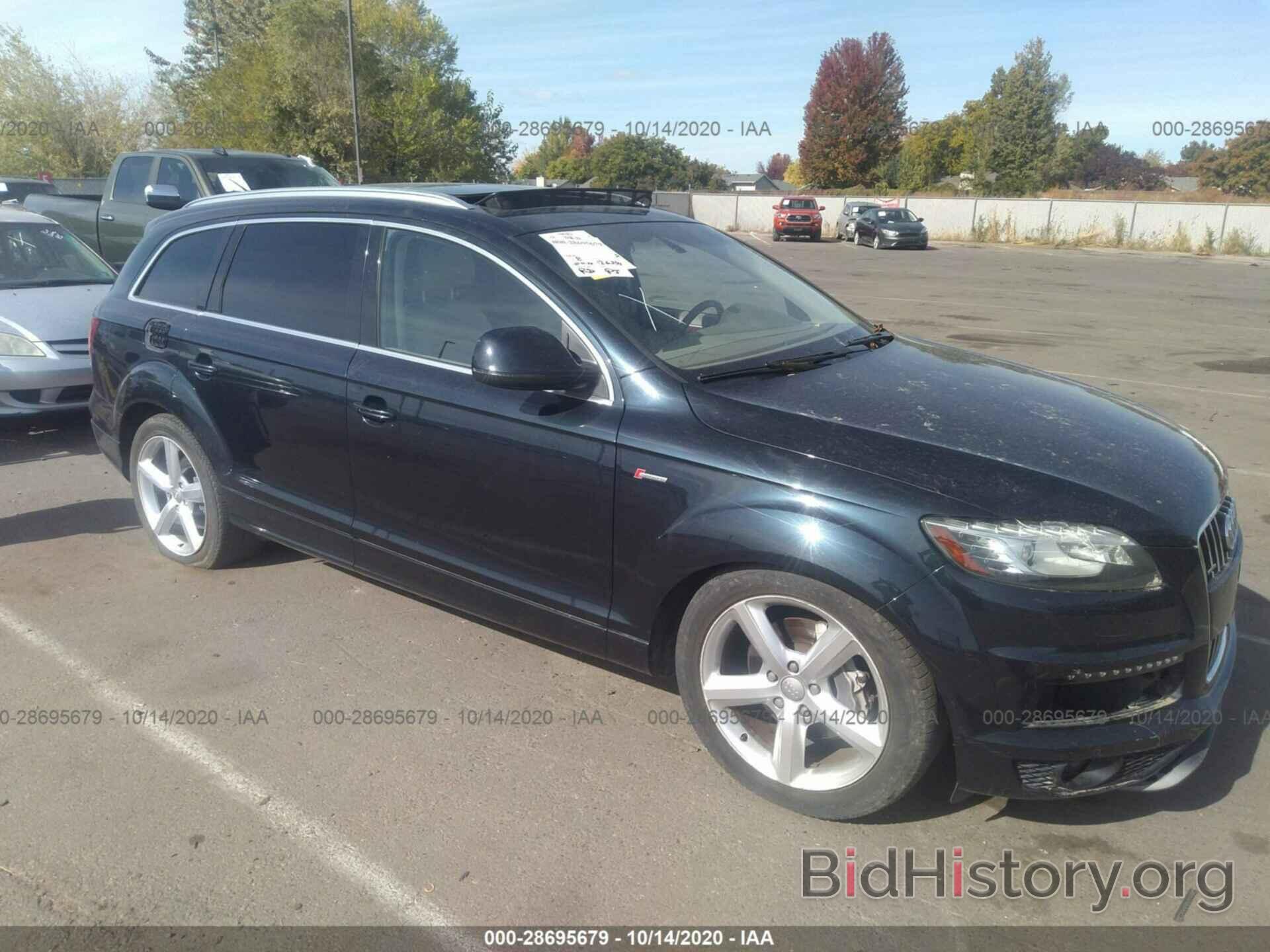 Photo WA1DGBFEXBD009371 - AUDI Q7 2011