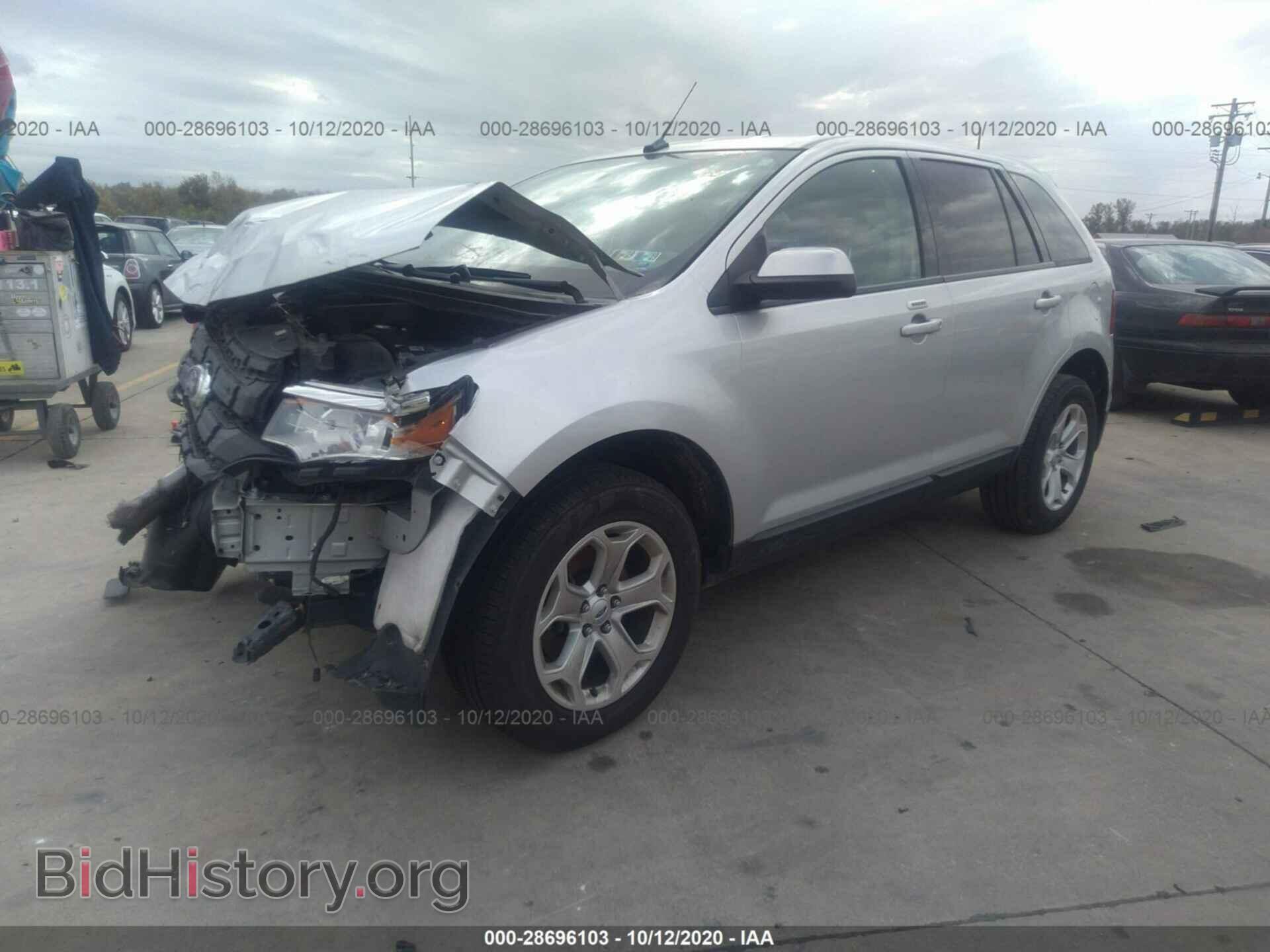 2014 FORD EDGE - VIN: 2FMDK3JC5EBA75395 - Фото 2