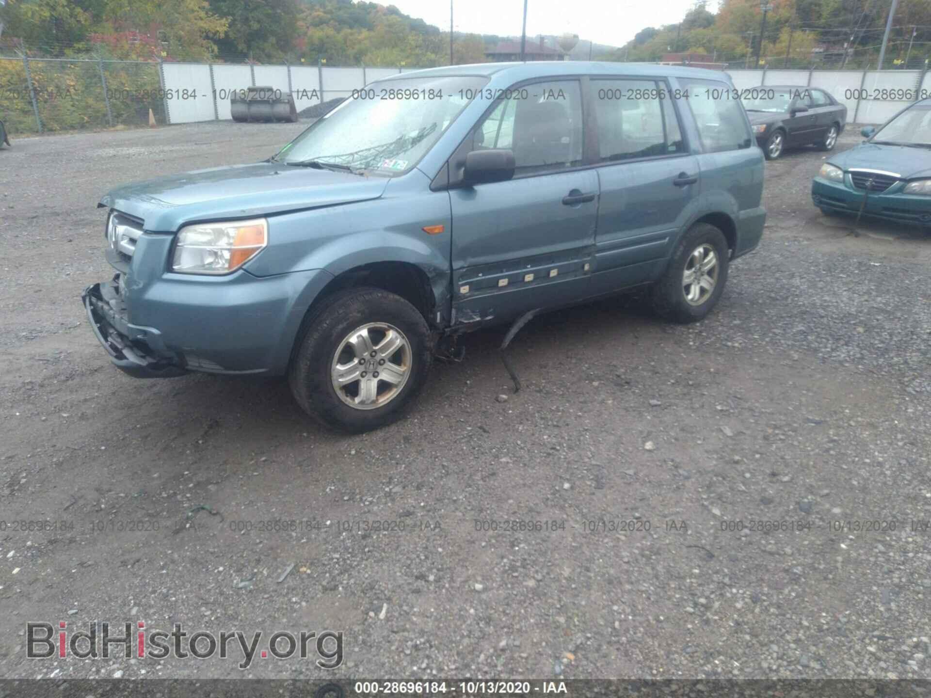 2007 HONDA PILOT - VIN: 5FNYF18177B016423 - Photo 2