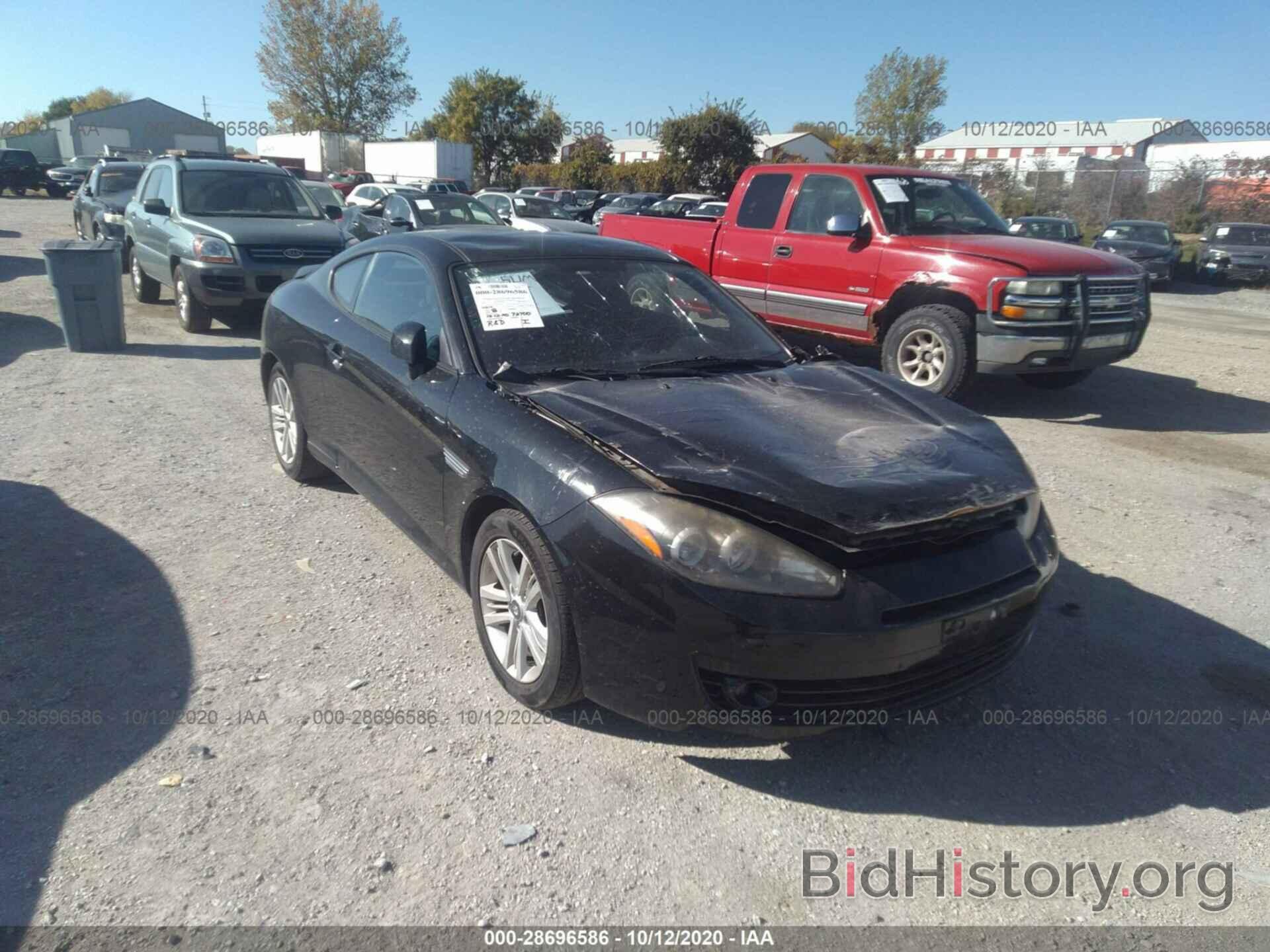 Photo KMHHM66DX8U295452 - HYUNDAI TIBURON 2008