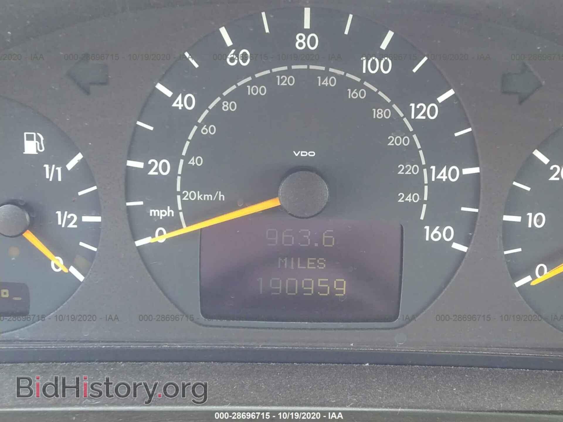 2001 MERCEDES-BENZ E-CLASS - VIN: WDBJF65J61B220240 - Фото 7