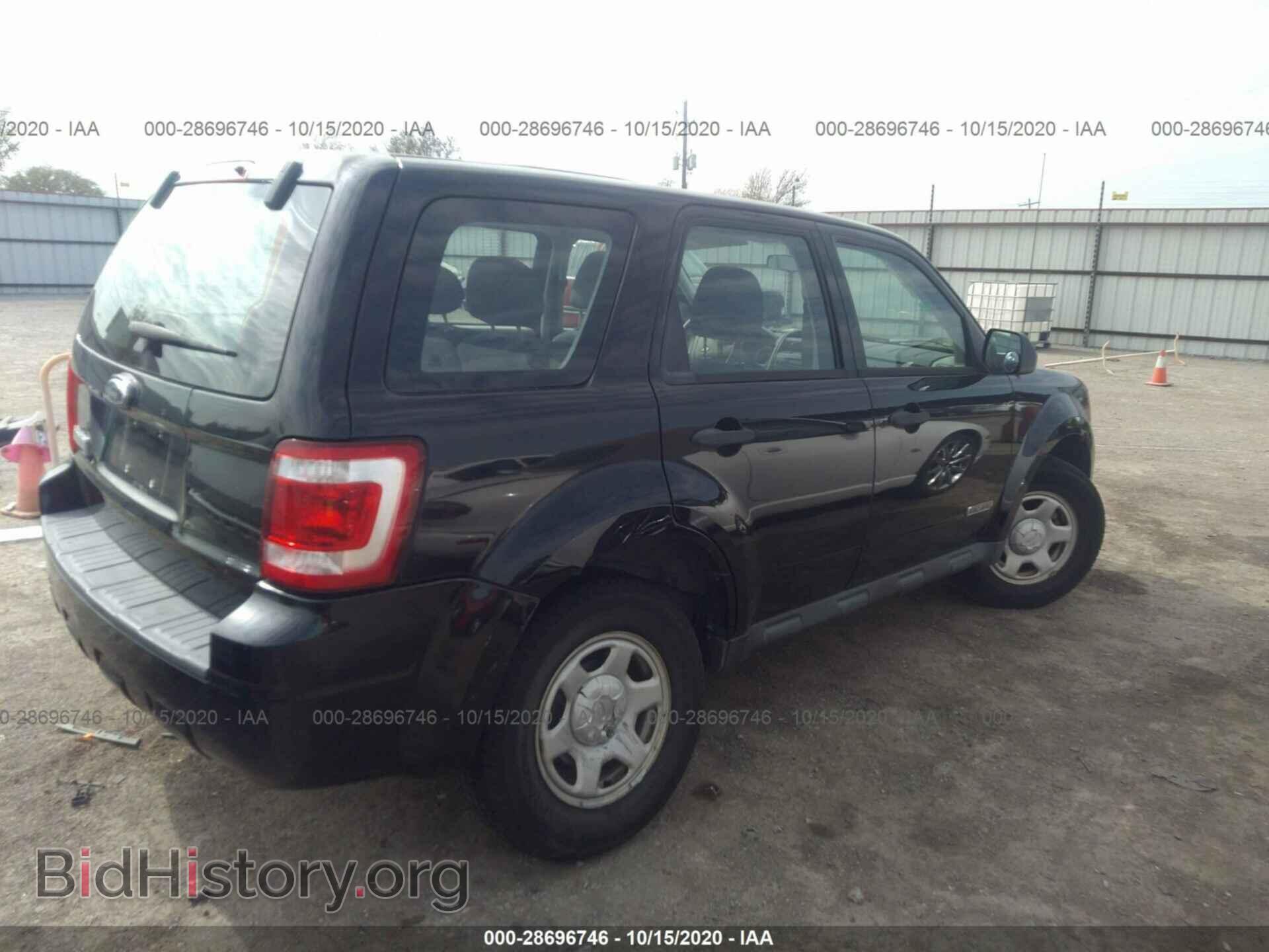 2008 FORD ESCAPE - VIN: 1FMCU02Z98KC97715 - Фото 4