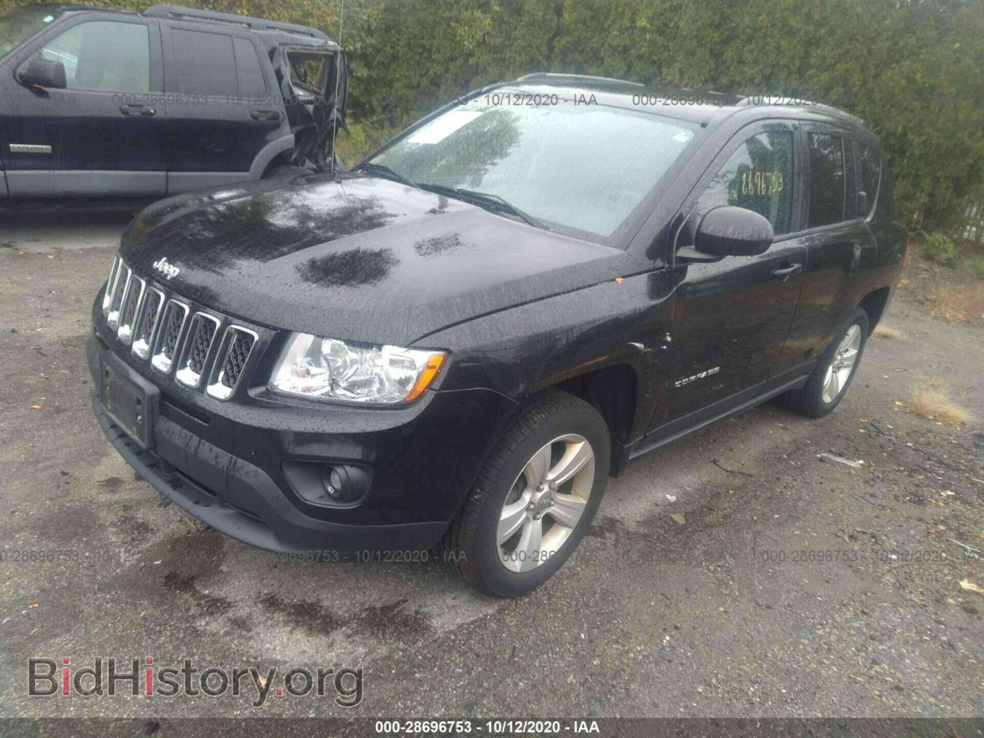 2013 JEEP COMPASS - VIN: 1C4NJDBB8DD190542 - Фото 2