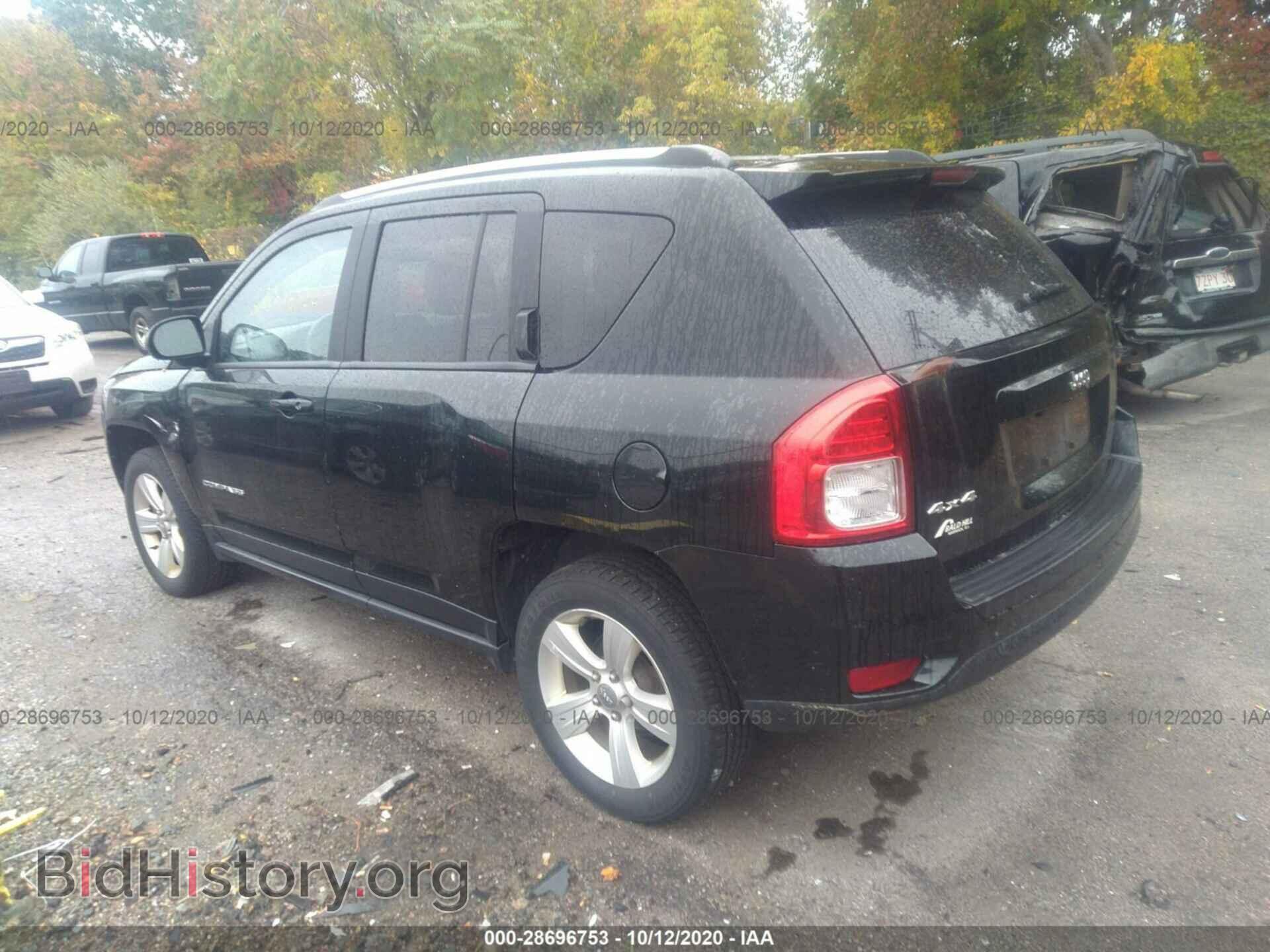 2013 JEEP COMPASS - VIN: 1C4NJDBB8DD190542 - Фото 3