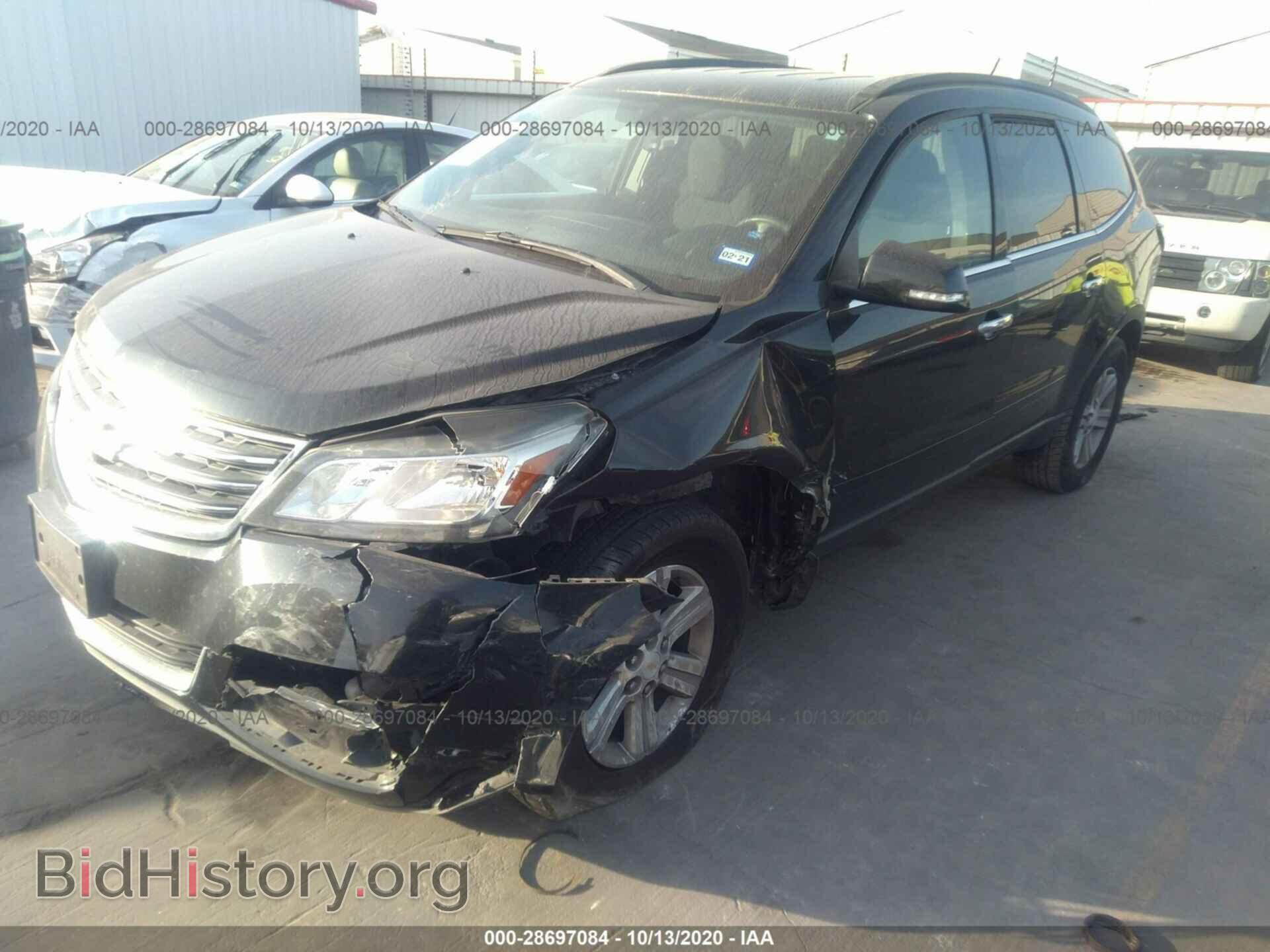 2014 CHEVROLET TRAVERSE - VIN: 1GNKRGKD4EJ279193 - Фото 2