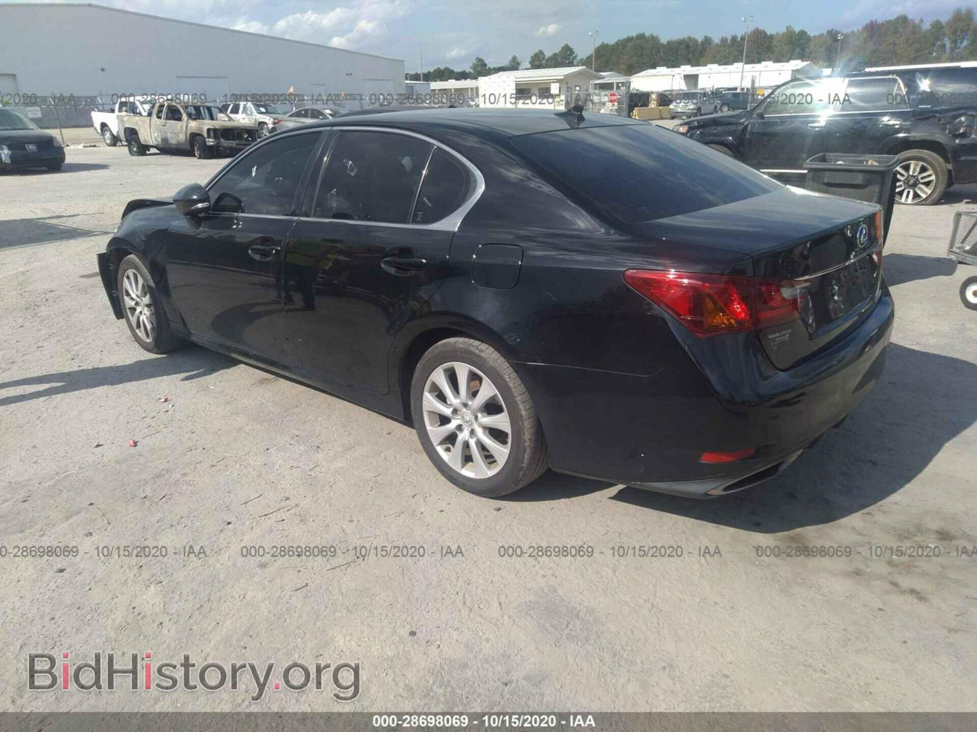 2014 LEXUS GS 350 - VIN: JTHBE1BL6E5031351 - Фото 3