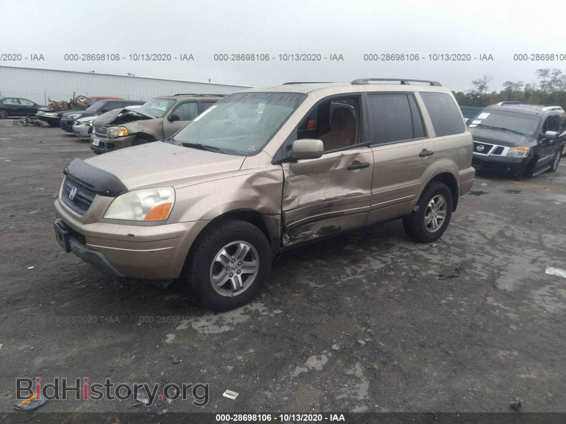 2005 HONDA PILOT - VIN: 5FNYF18455B030084 - Фото 2