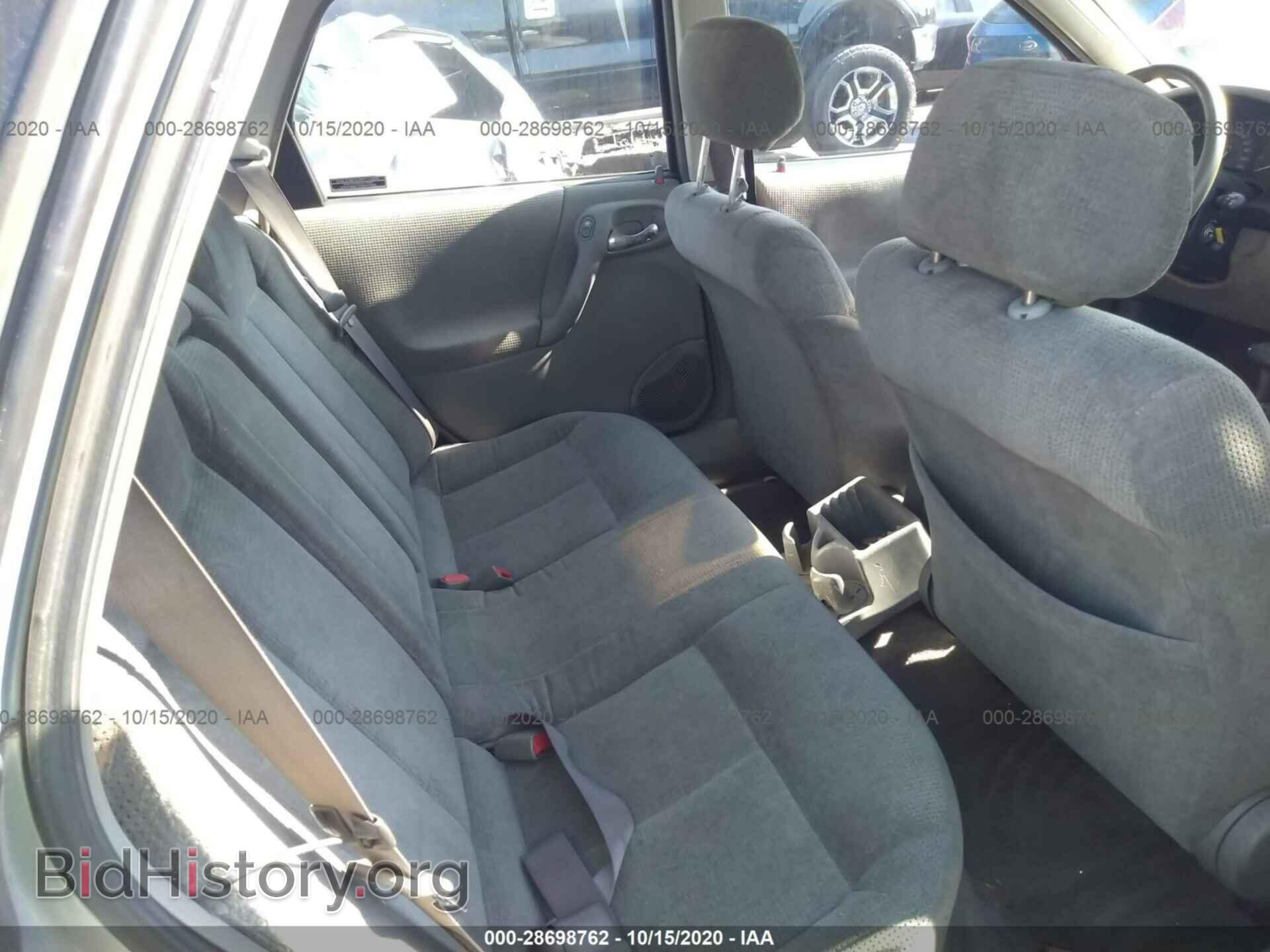 2000 SATURN LS - VIN: 1G8JU52F2YY653508 - Фото 8