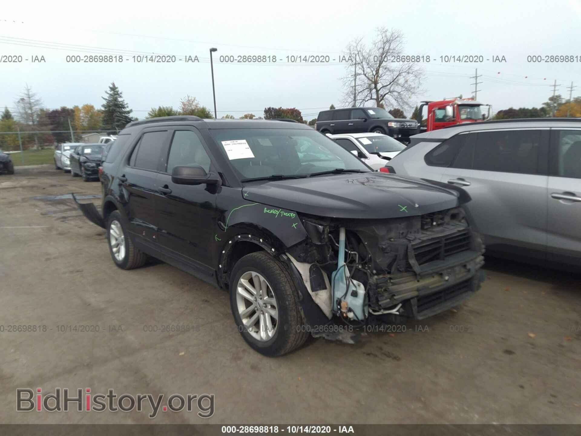Photo 1FM5K8BH9HGA86179 - FORD EXPLORER 2017