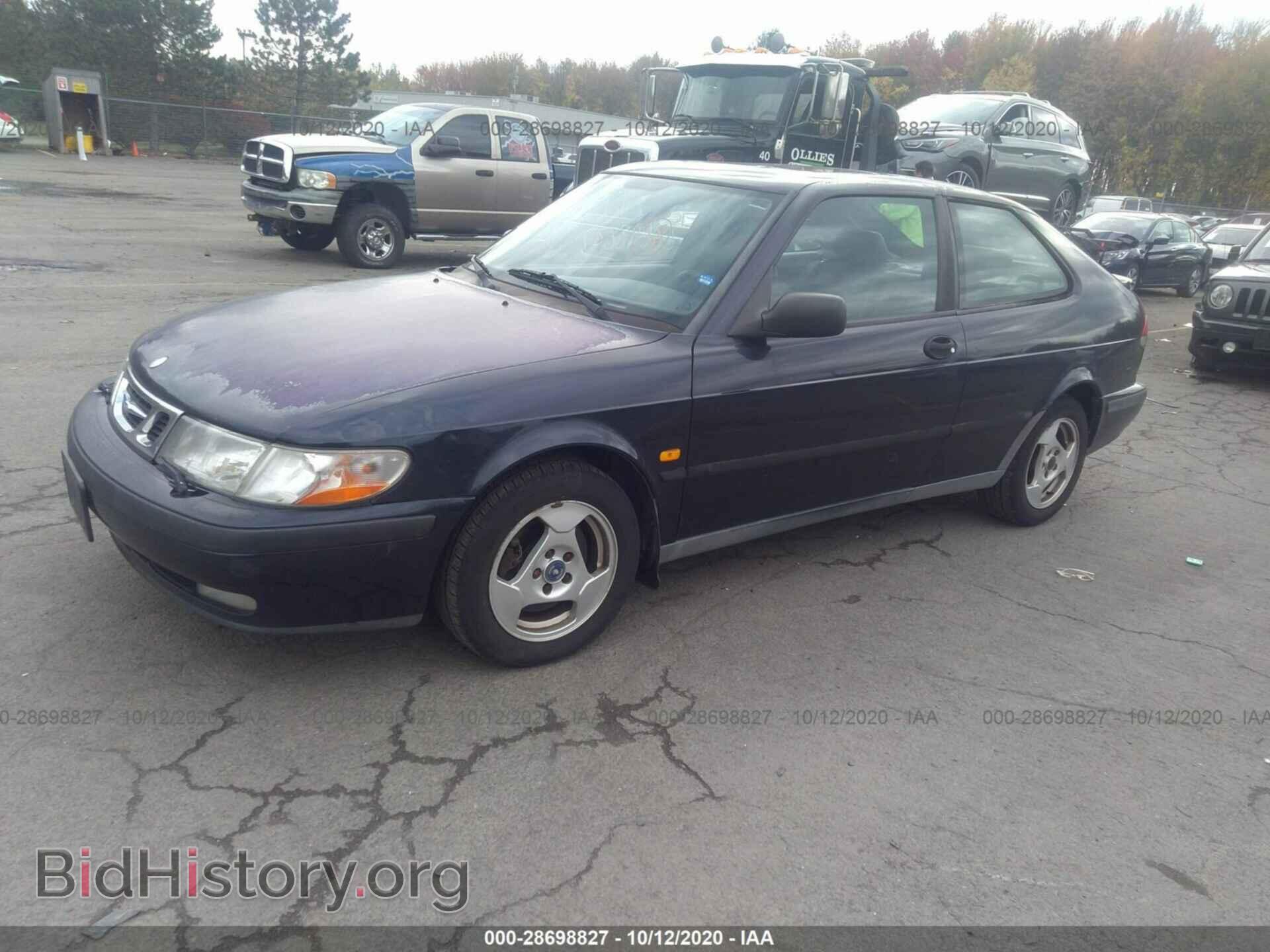 1999 SAAB 9-3 - VIN: YS3DD35N7X2020765 - Фото 2