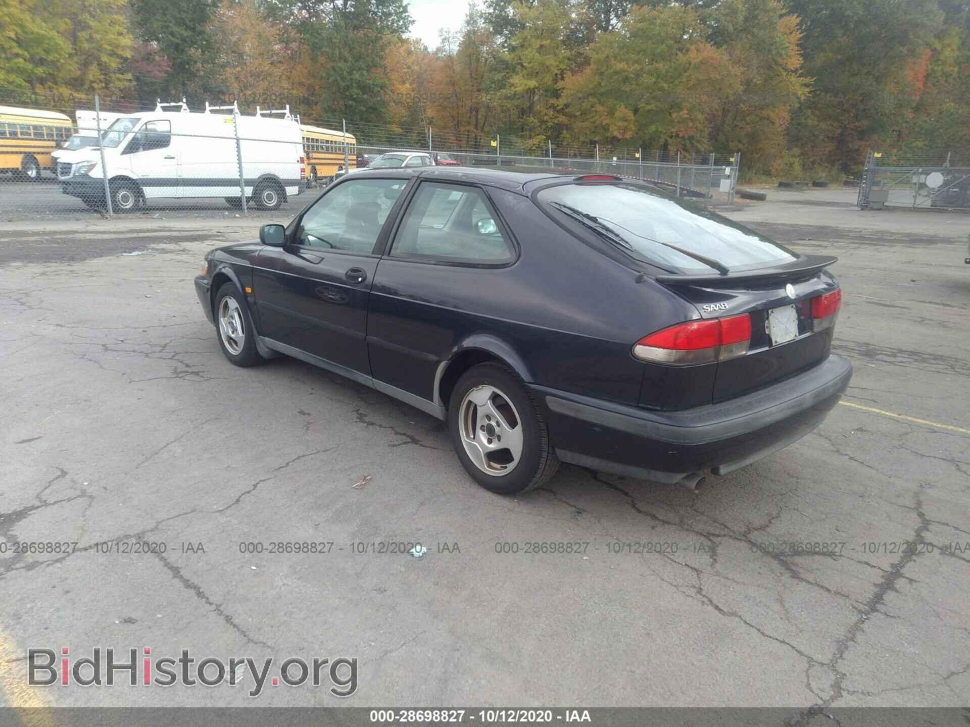 1999 SAAB 9-3 - VIN: YS3DD35N7X2020765 - Фото 3