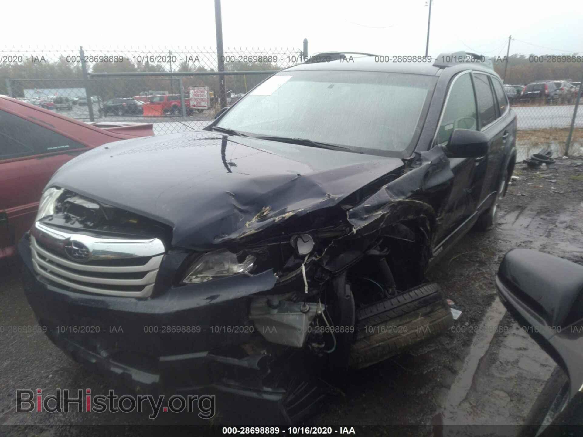 2012 SUBARU OUTBACK - VIN: 4S4BRBGC7C3267239 - Фото 2