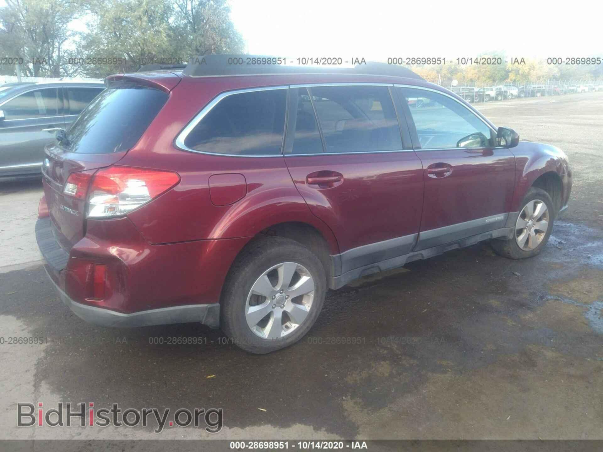 2011 SUBARU OUTBACK - VIN: 4S4BRCCC5B3320966 - Фото 4