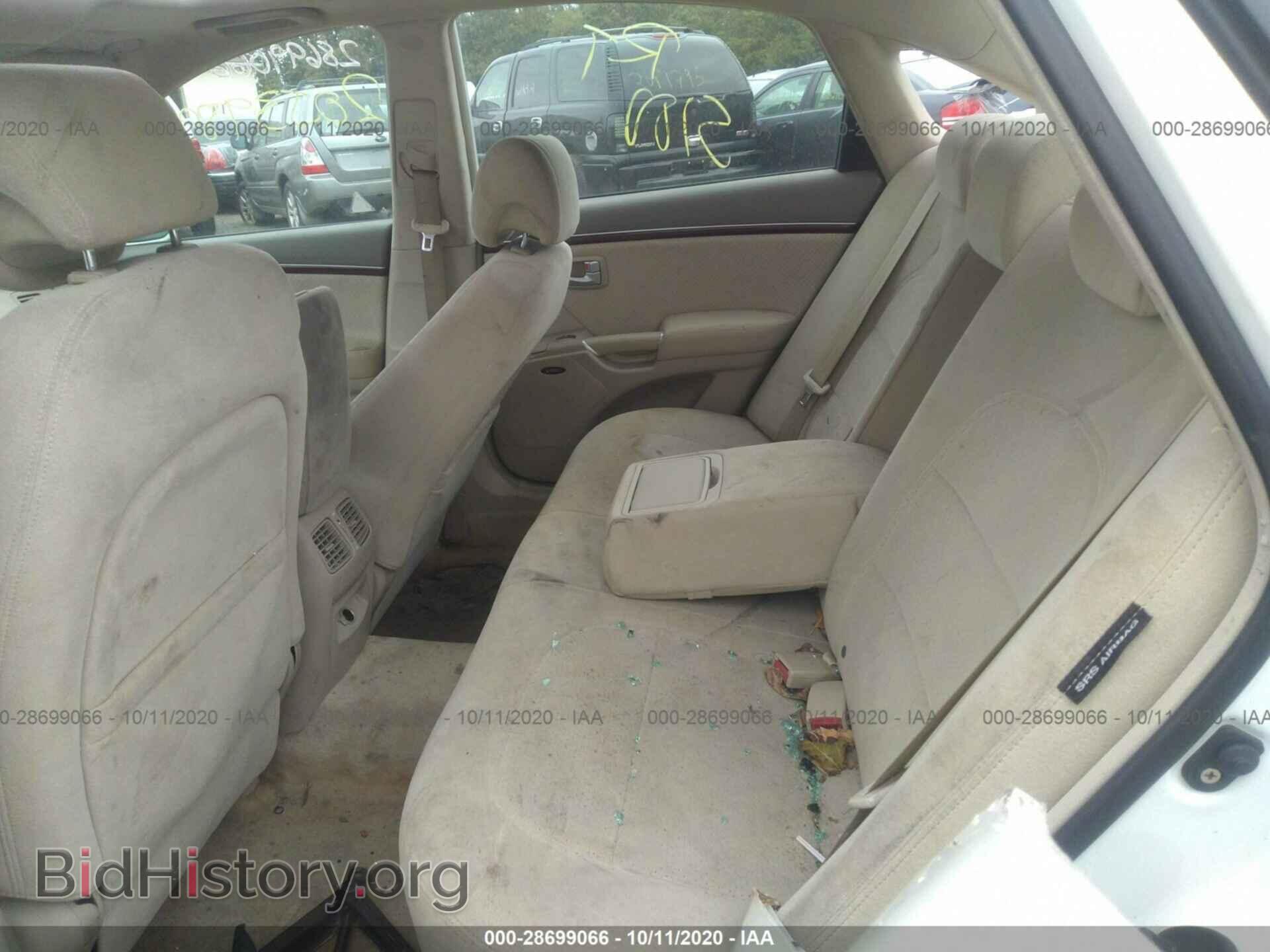 2007 HYUNDAI AZERA - VIN: KMHFC46F57A199793 - Фото 8