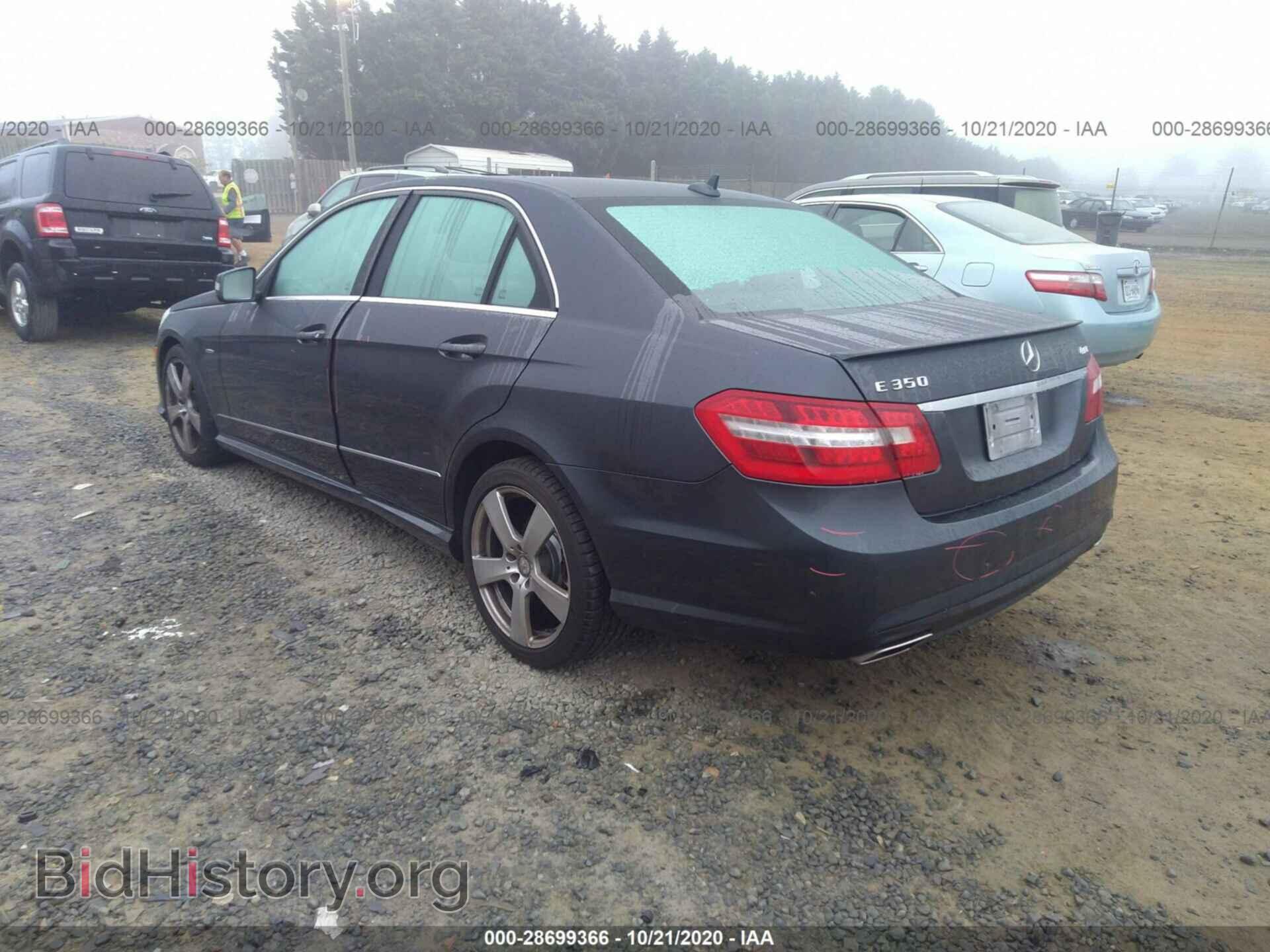 2012 MERCEDES-BENZ E-CLASS - VIN: WDDHF8JBXCA627065 - Фото 3