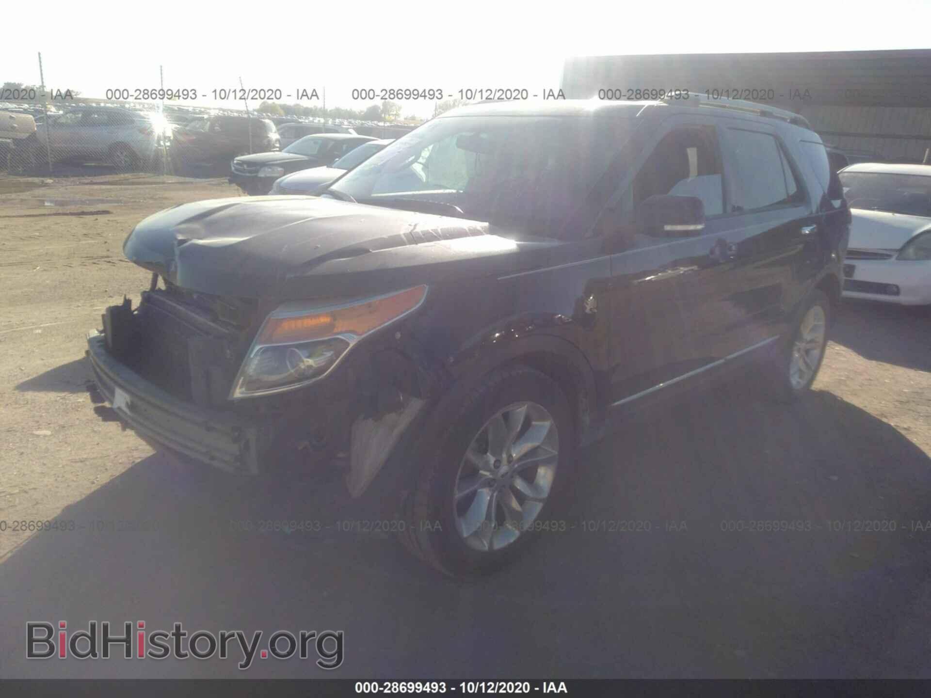 2013 FORD EXPLORER - VIN: 1FM5K8F80DGB84702 - Фото 2