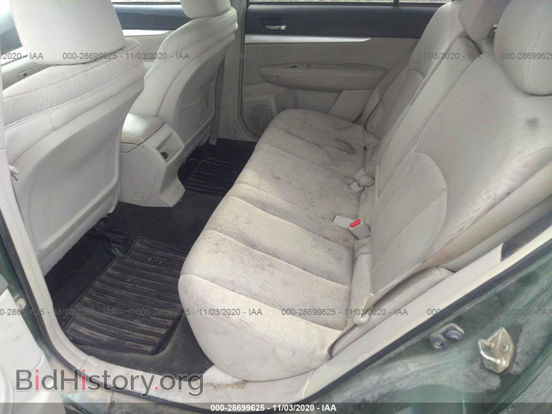 2012 SUBARU OUTBACK - VIN: 4S4BRBCC8C3243585 - Photo 8