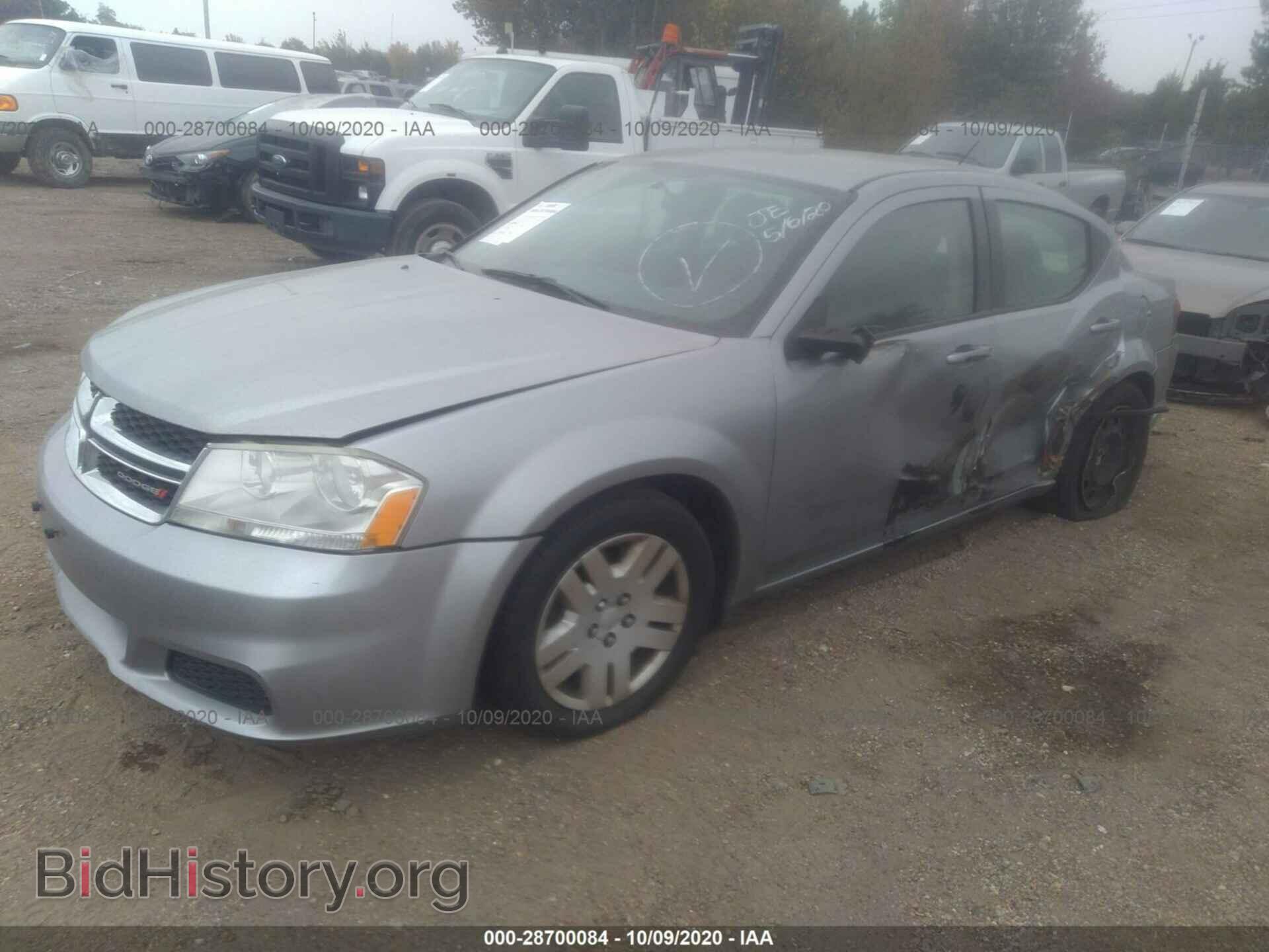 2014 DODGE AVENGER - VIN: 1C3CDZAB1EN105084 - Фото 2