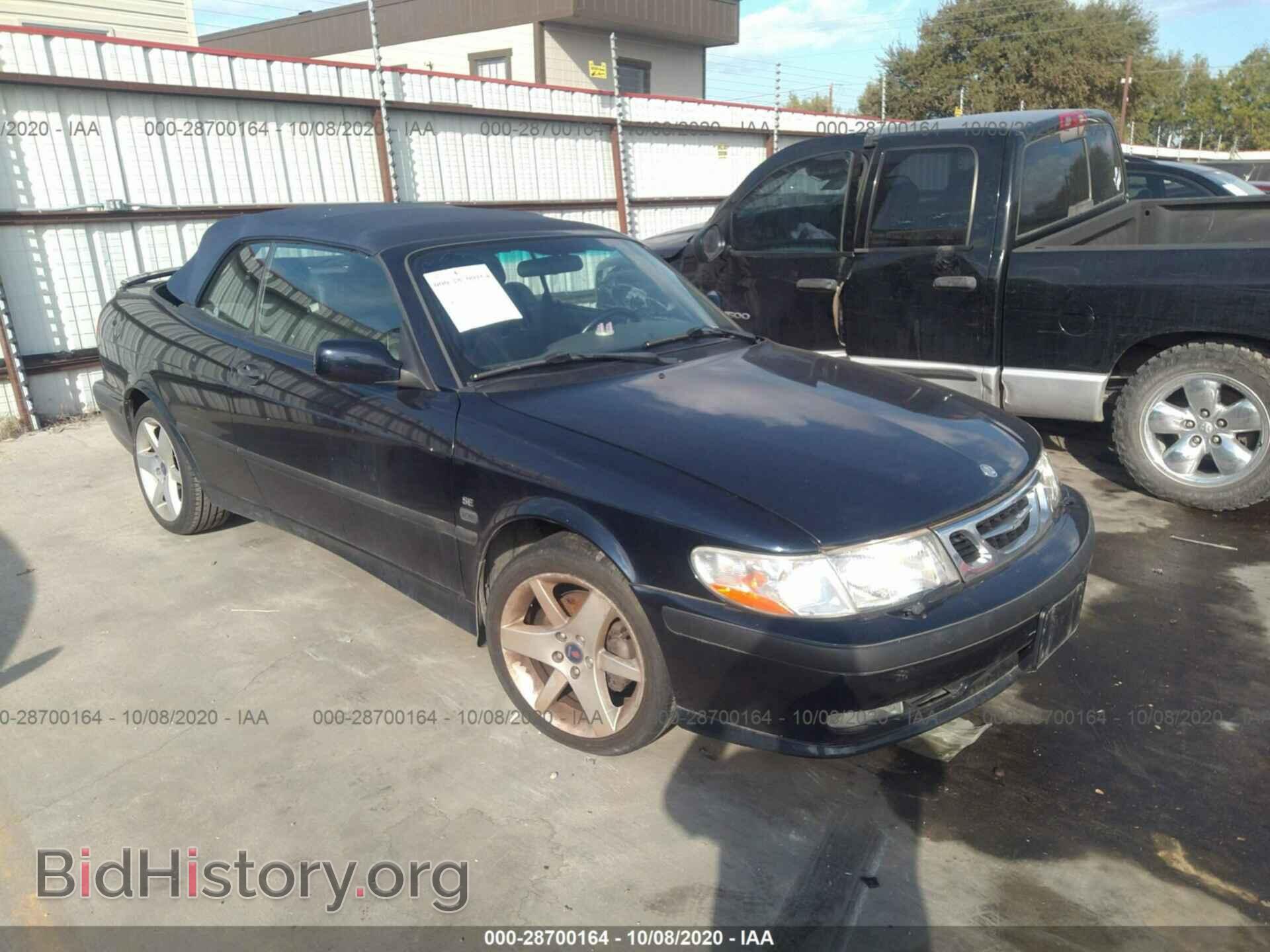 Photo YS3DF78K527008192 - SAAB 9-3 2002