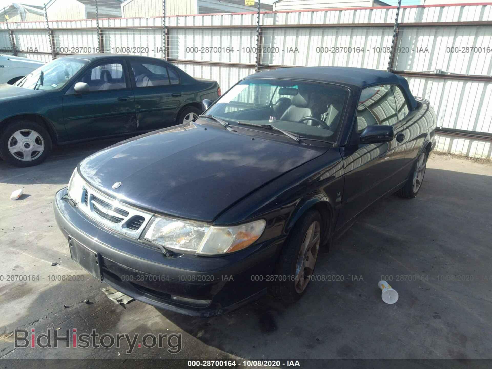 2002 SAAB 9-3 - VIN: YS3DF78K527008192 - Фото 2
