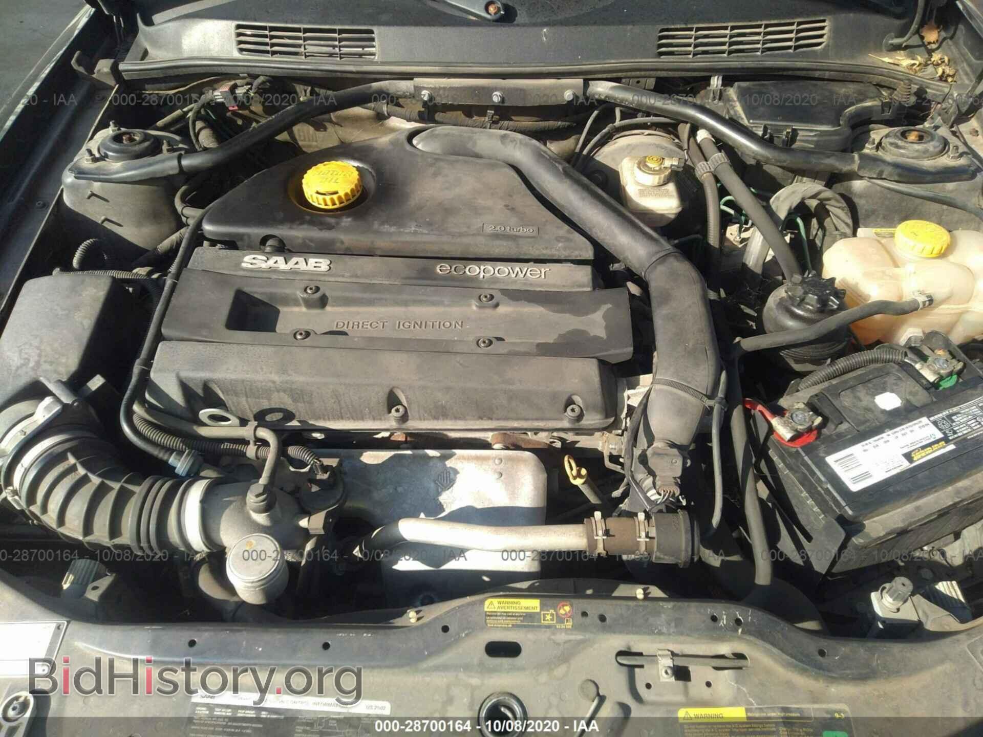 2002 SAAB 9-3 - VIN: YS3DF78K527008192 - Фото 10