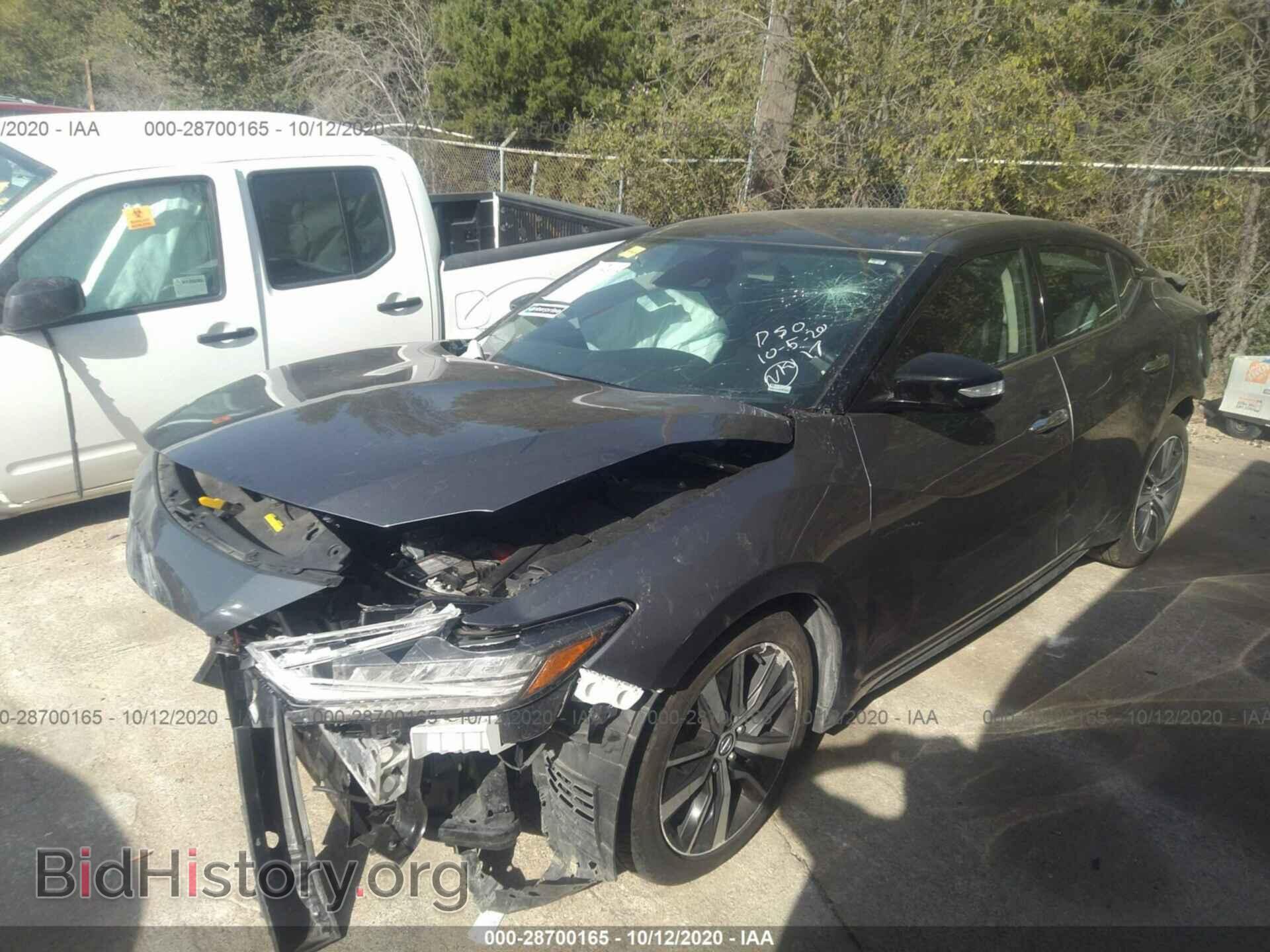2020 NISSAN MAXIMA - VIN: 1N4AA6CV4LC364829 - Фото 2