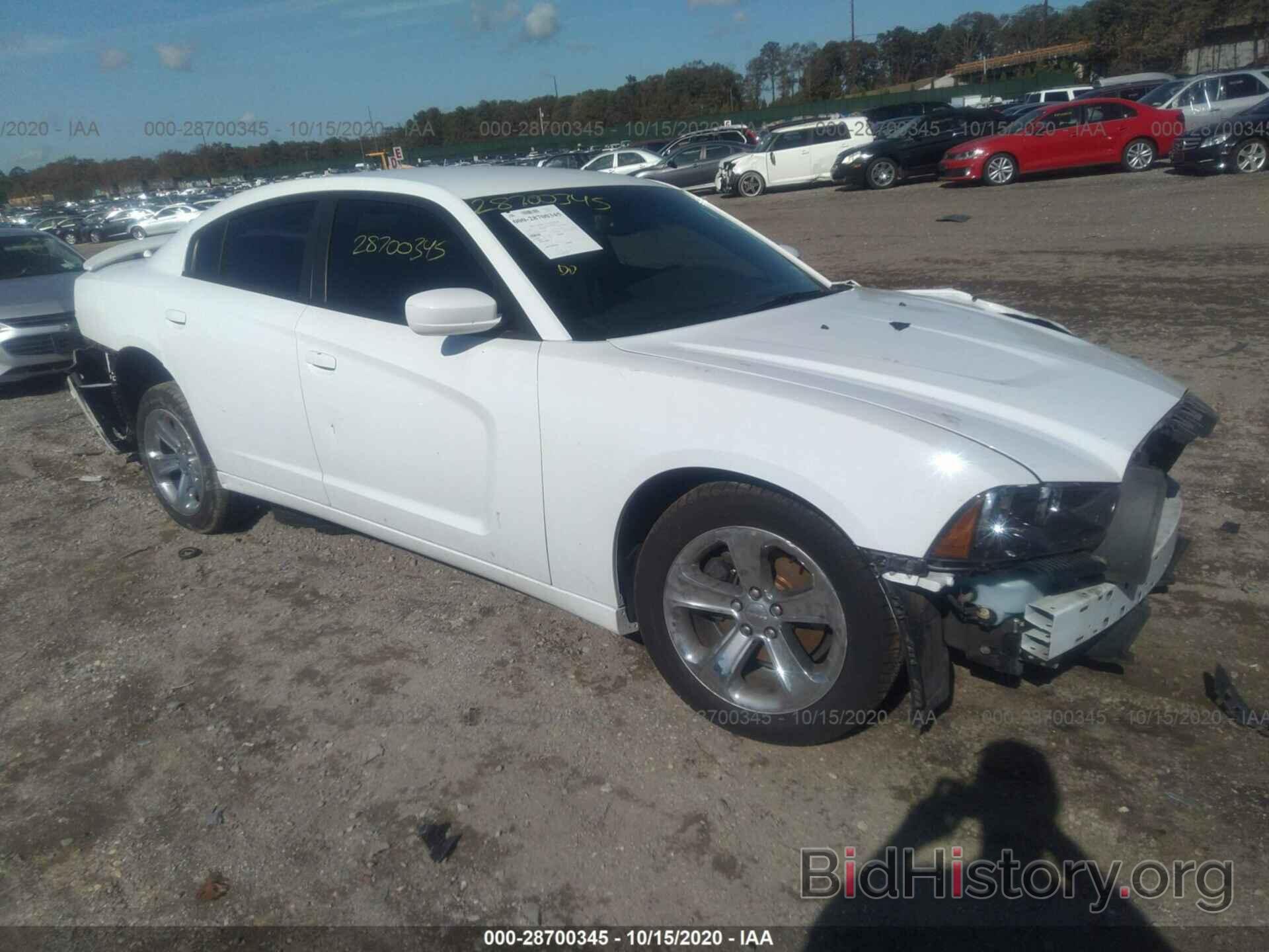 Photo 2C3CDXBG3EH368281 - DODGE CHARGER 2014