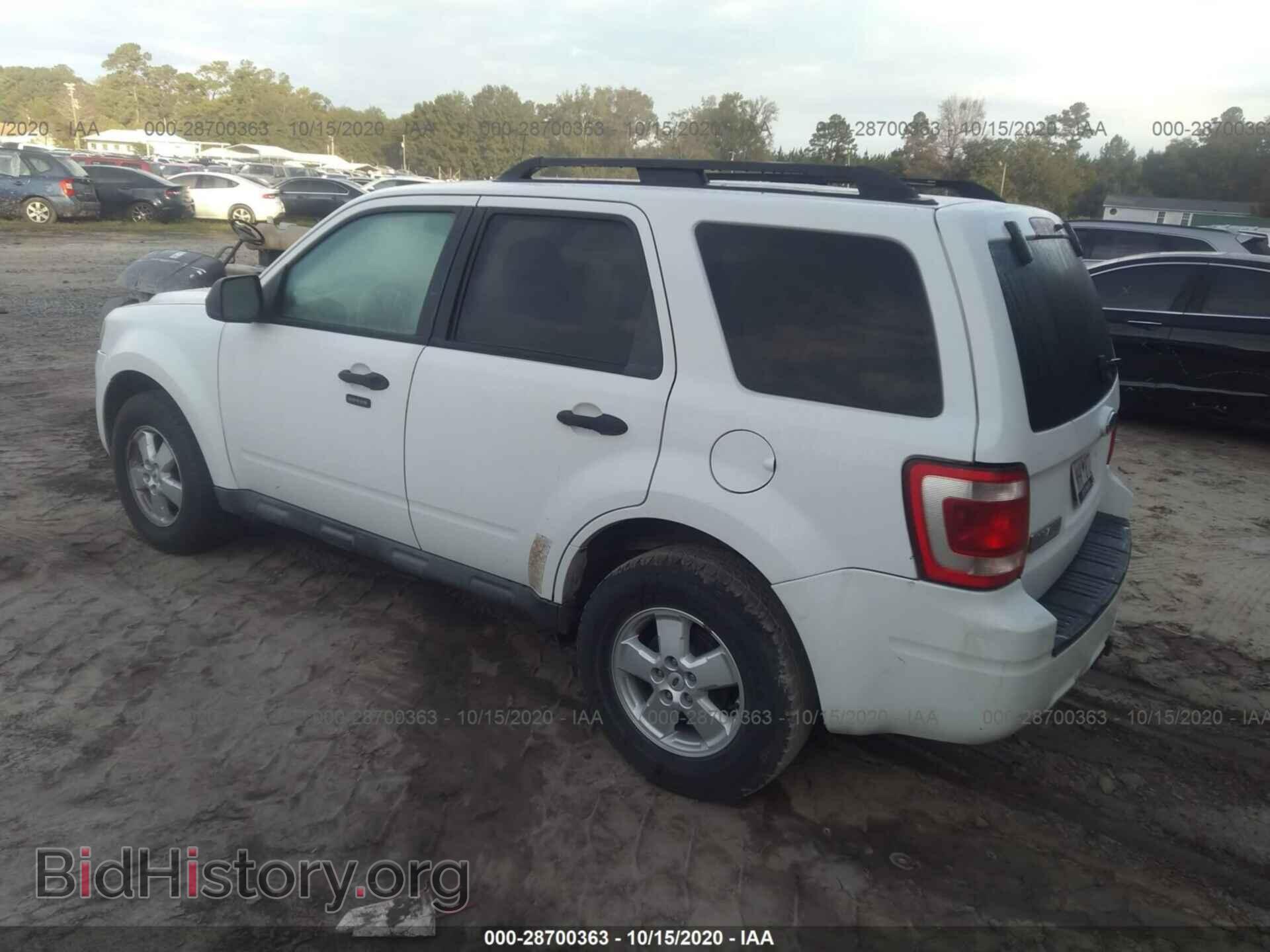 2009 FORD ESCAPE - VIN: 1FMCU03G19KA62353 - Фото 3