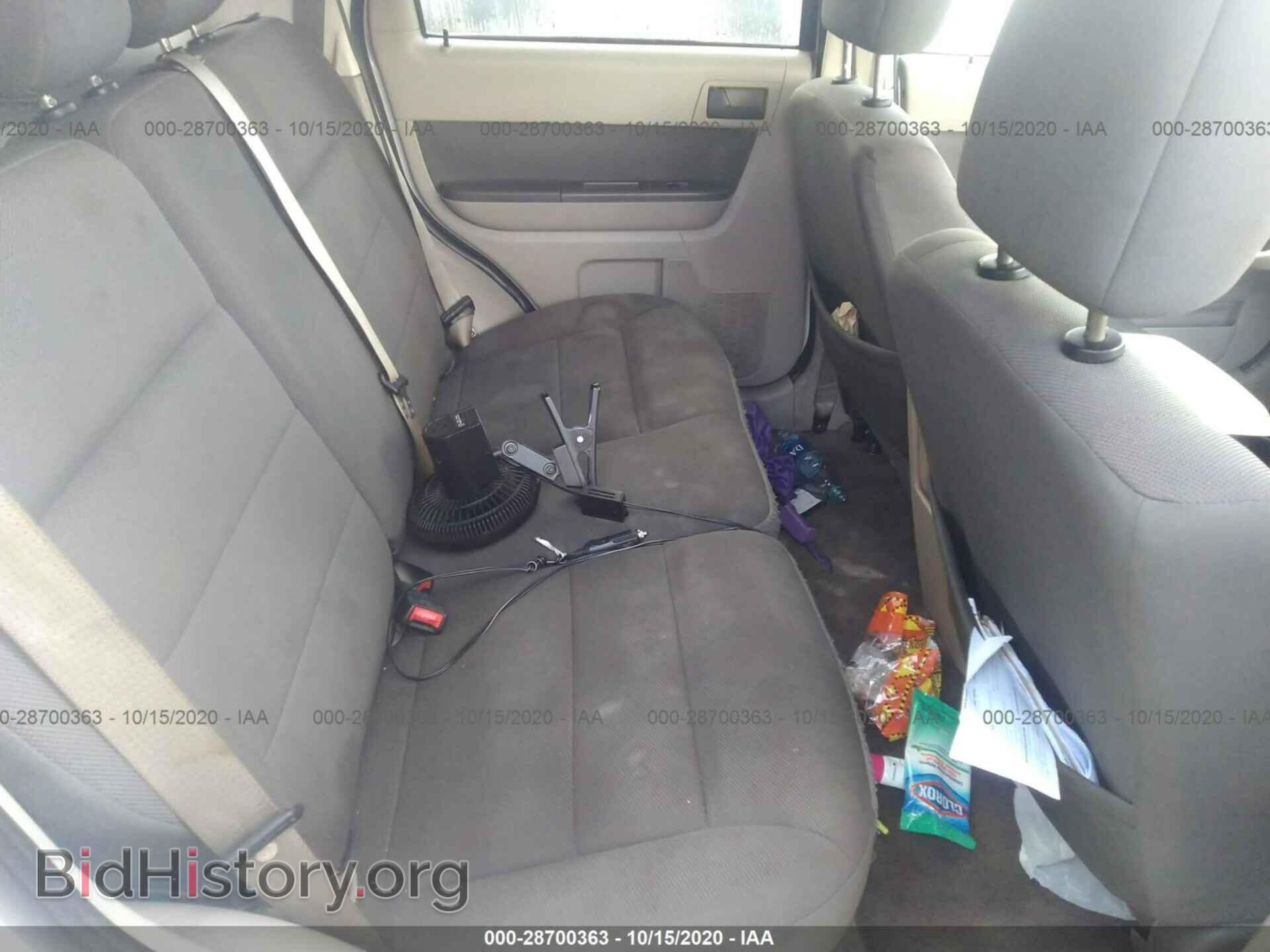 2009 FORD ESCAPE - VIN: 1FMCU03G19KA62353 - Фото 8