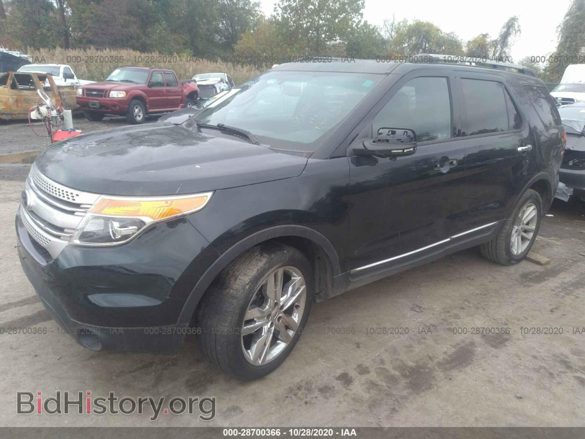 2014 FORD EXPLORER - VIN: 1FM5K8D89EGB41318 - Фото 2